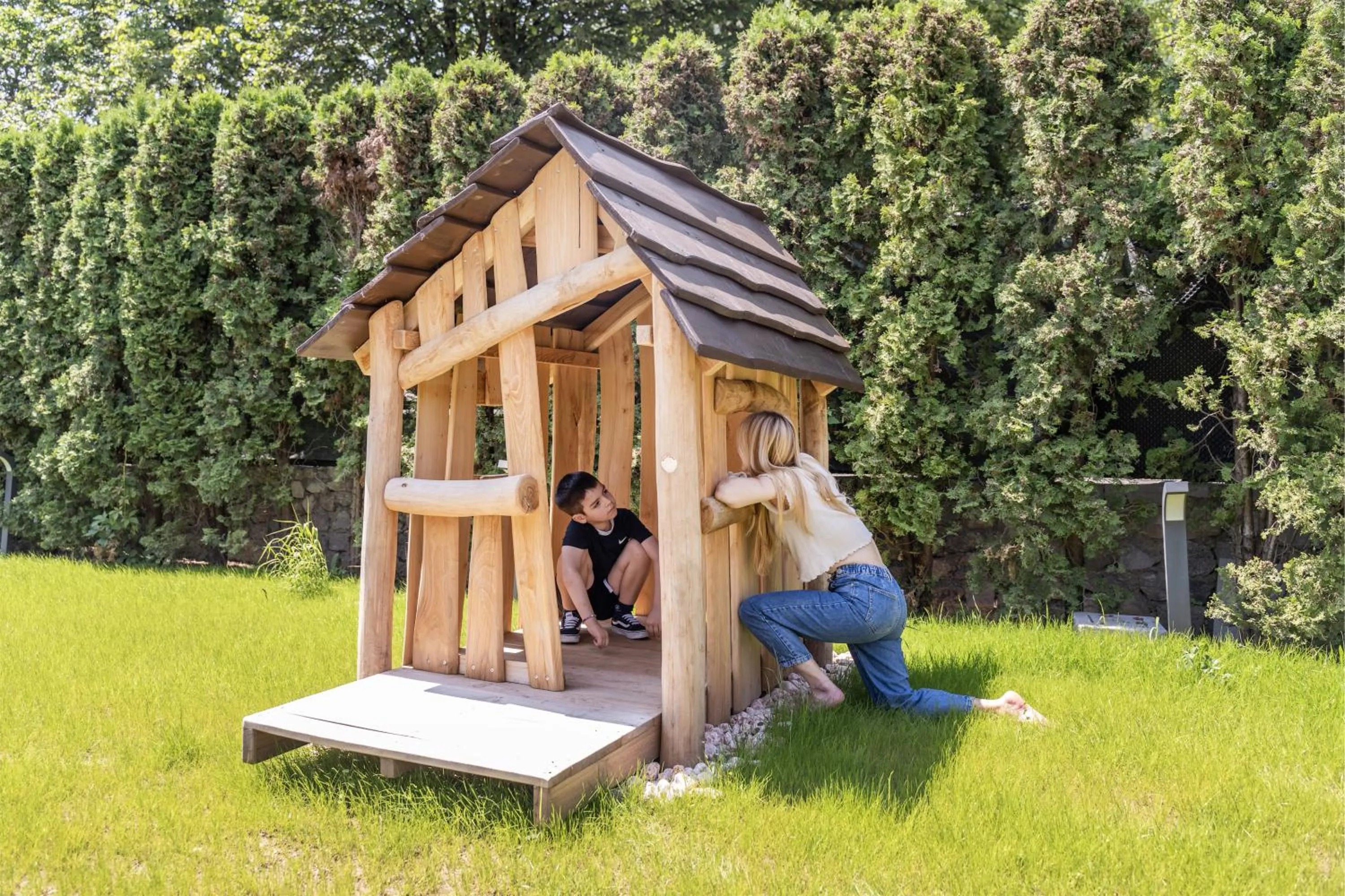 Children play ground in CROSINA HOLIDAY - Residence Toli