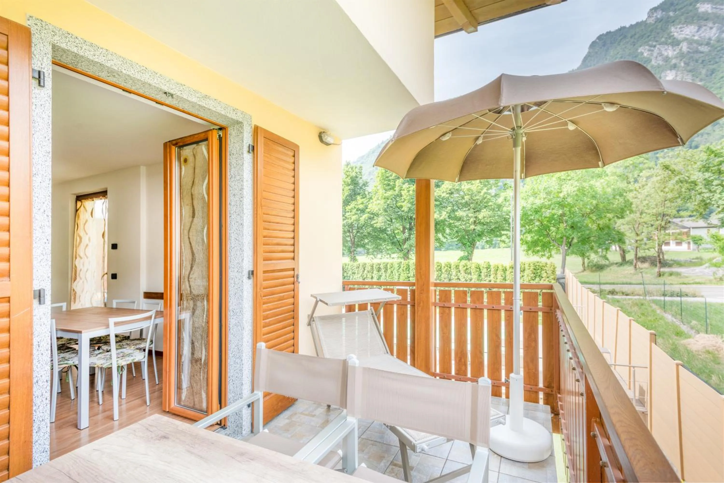 Balcony/Terrace in CROSINA HOLIDAY - Residence Toli