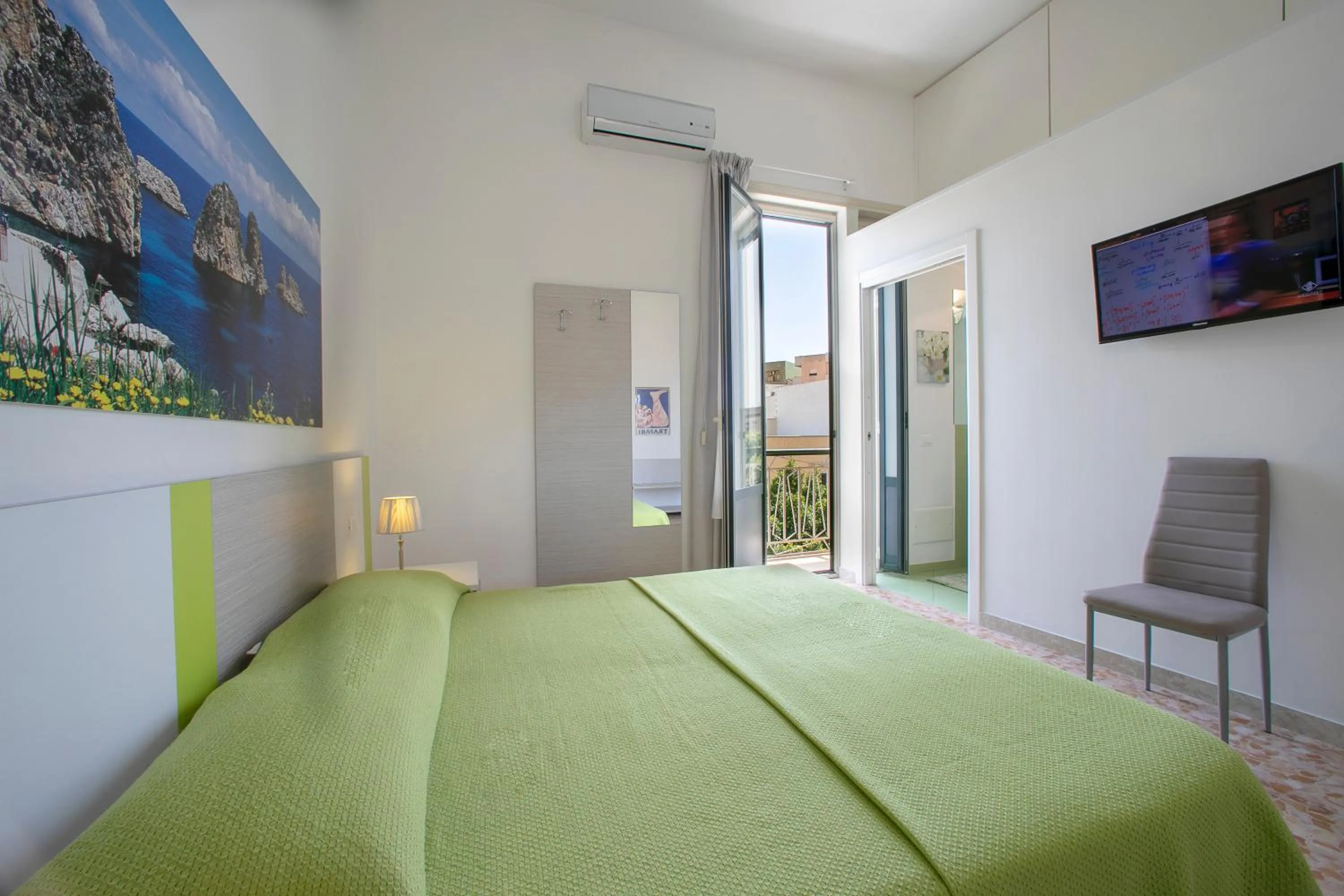 Balcony/Terrace, Bed in Terrazze Villanova