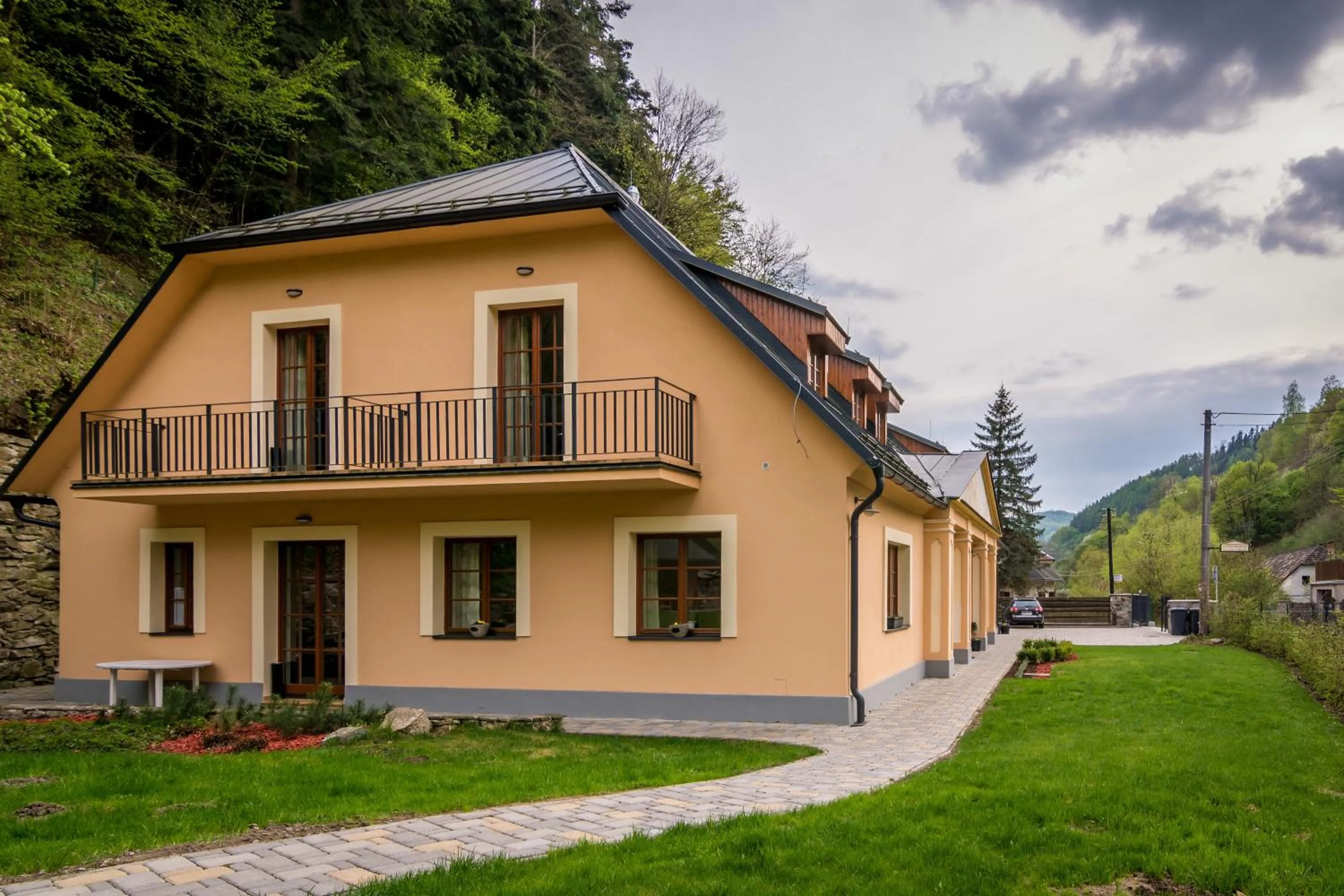 Property building in Apartmány Weissov Dom