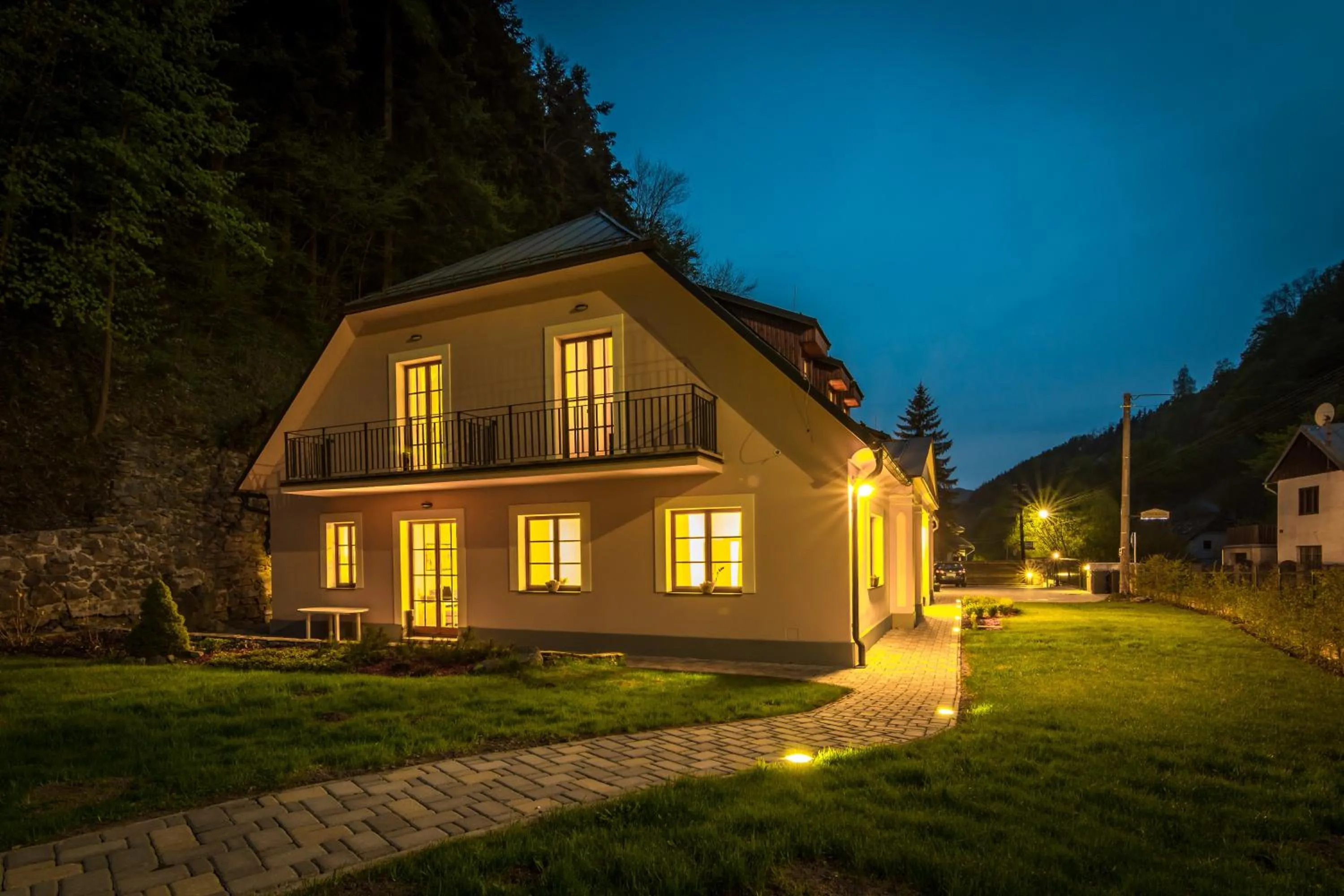 Property building in Apartmány Weissov Dom