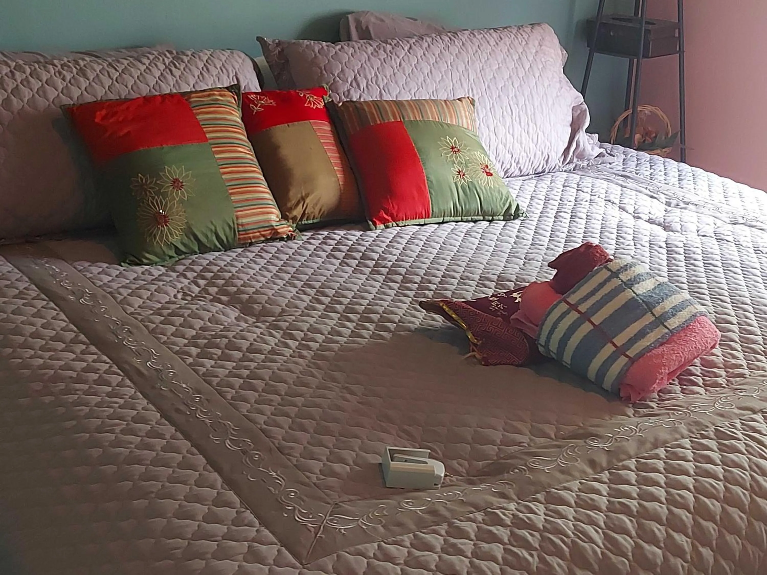 Photo of the whole room, Bed in LeMarida Suites