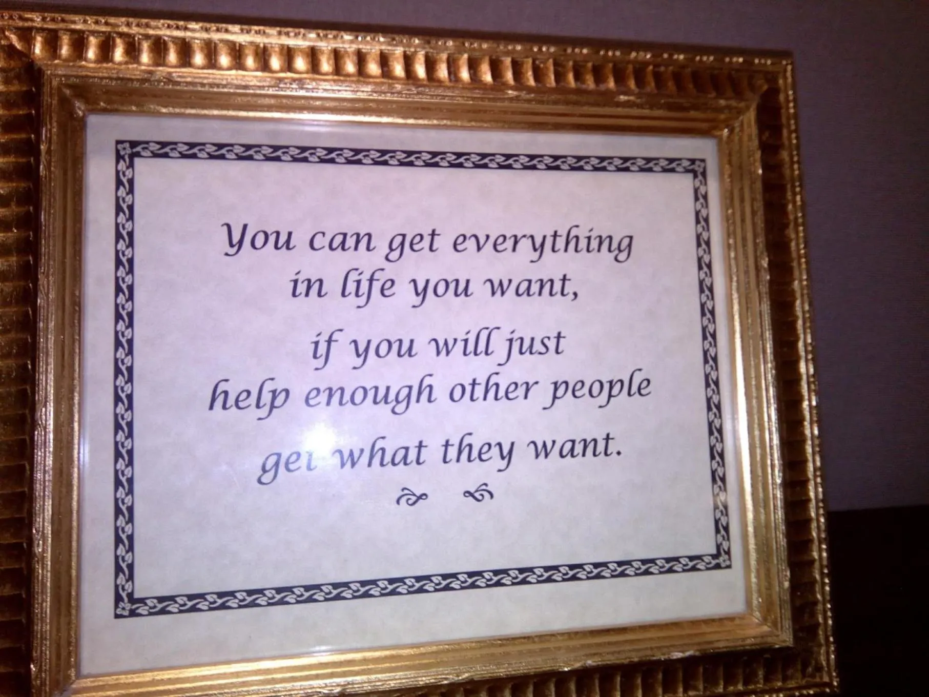 Decorative detail in LeMarida Suites