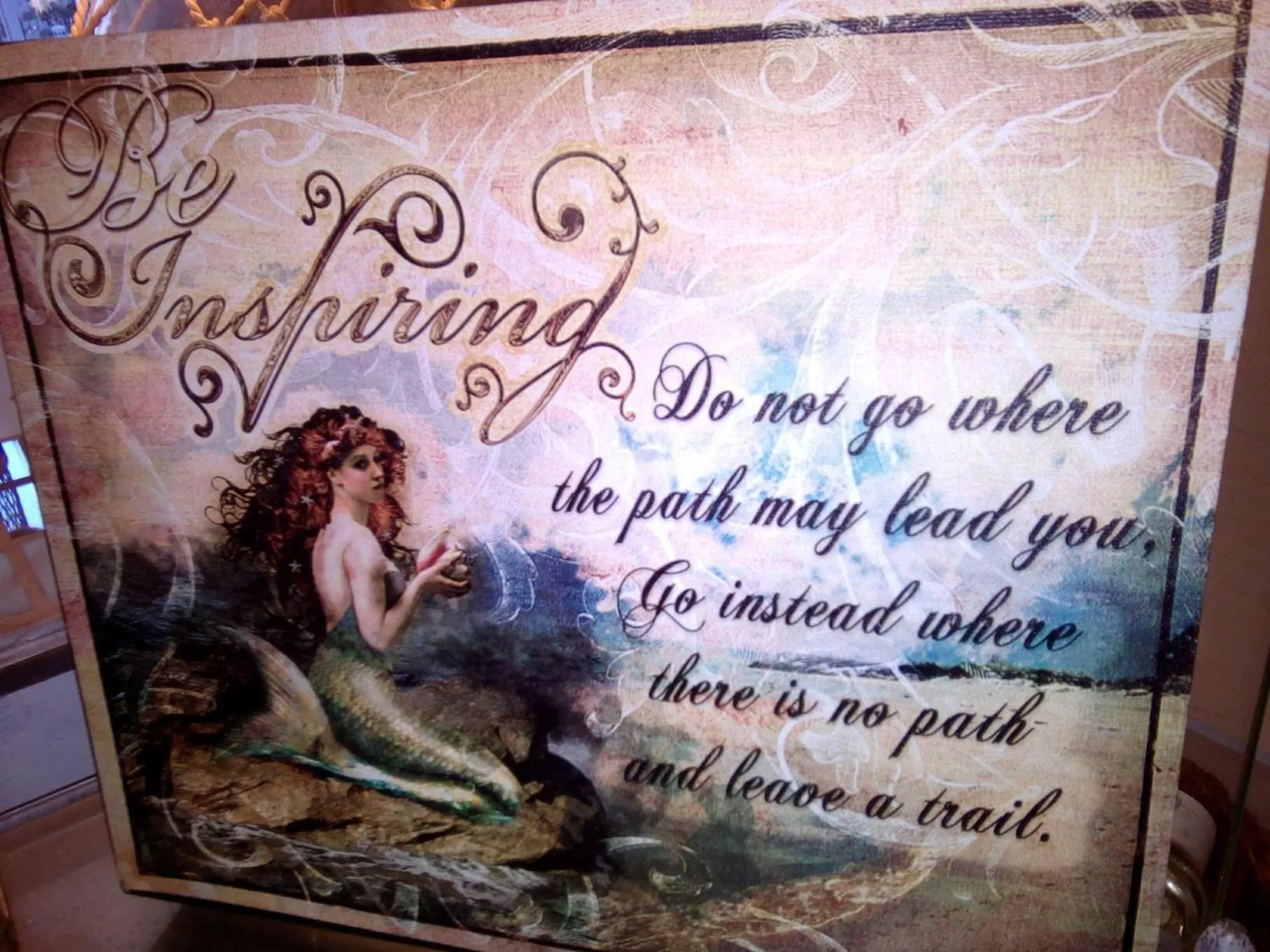 Decorative detail in LeMarida Suites