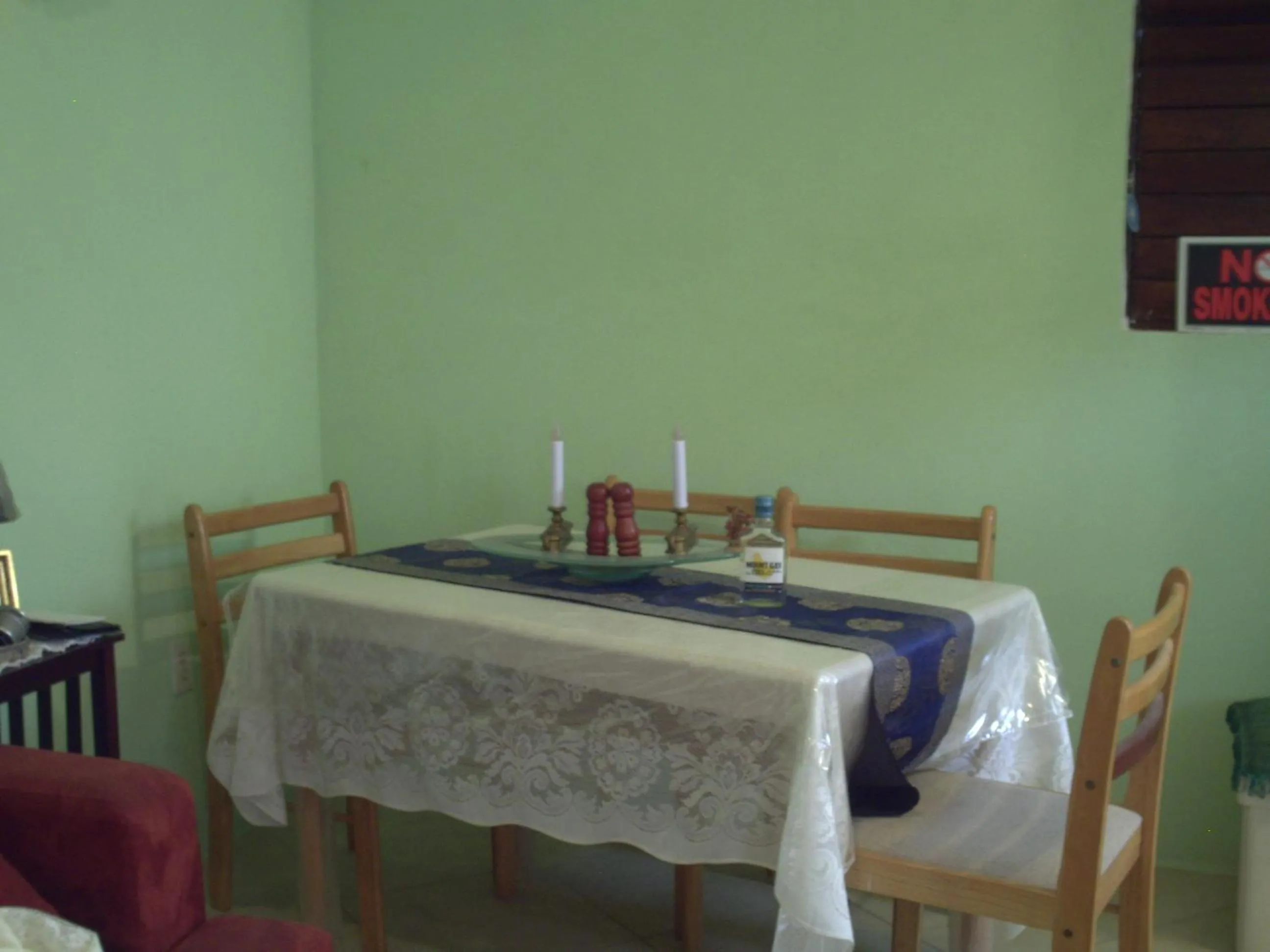 Dining area in LeMarida Suites