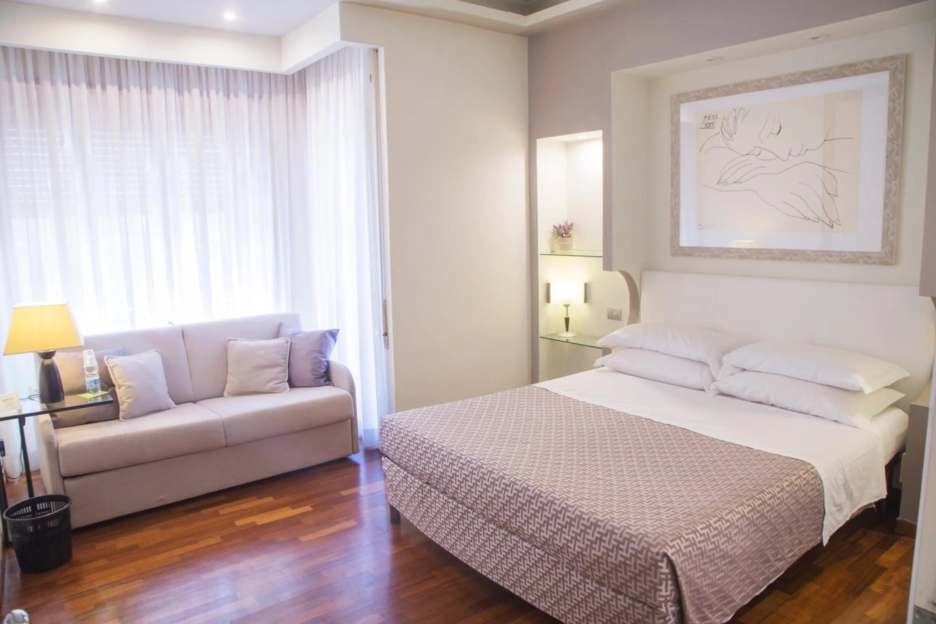 Bed in Residenza Talenti Superior Rooms