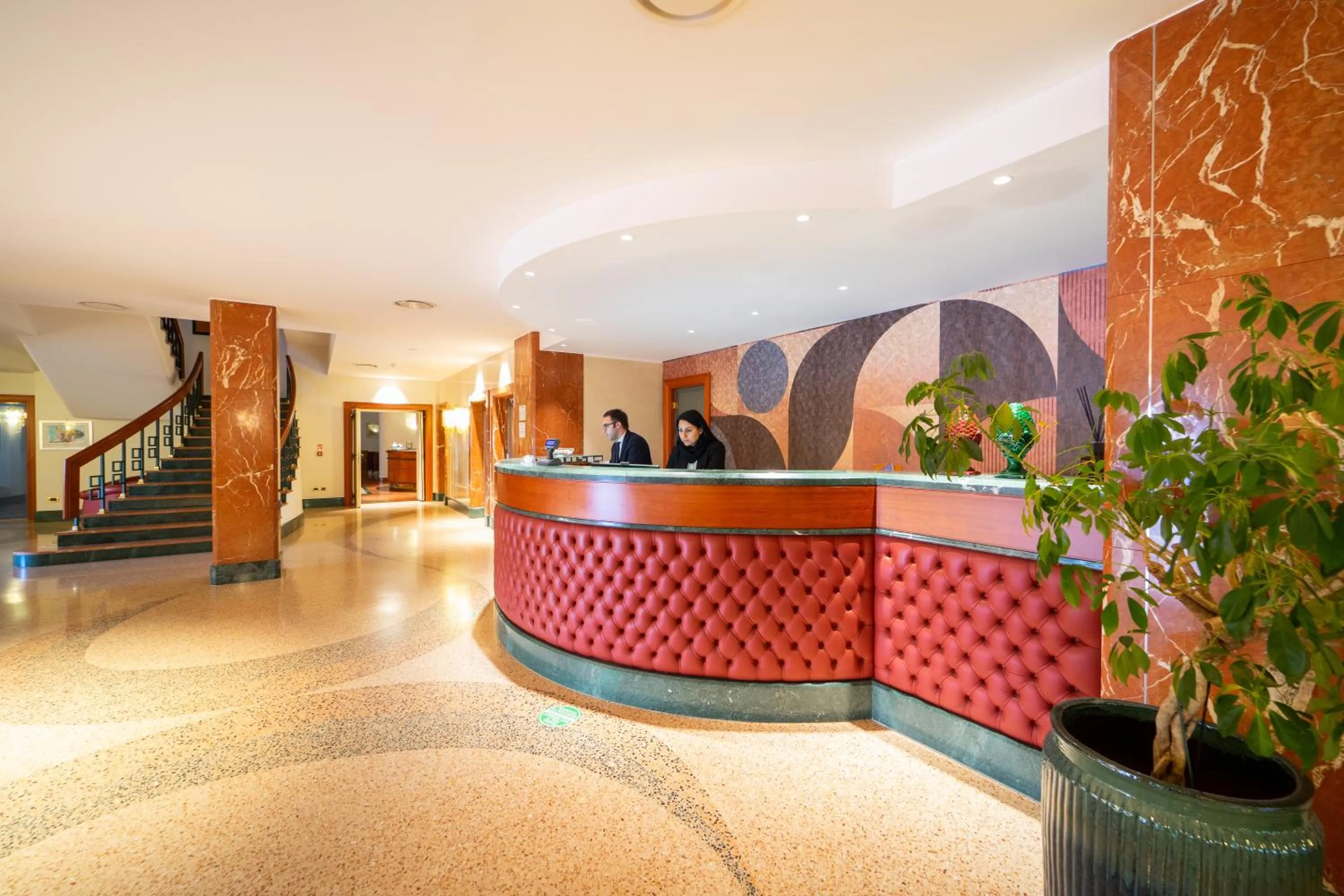 Lobby or reception in Hotel Europa