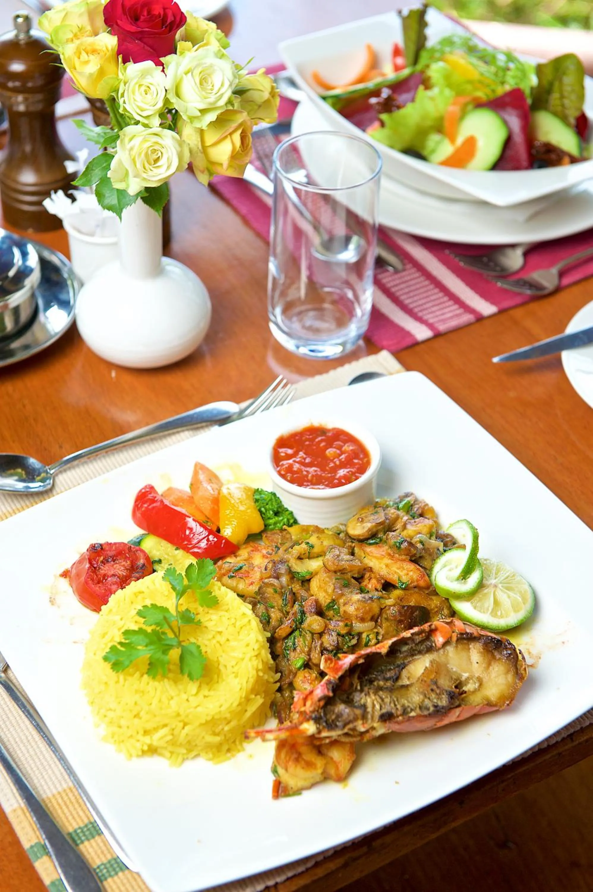 Restaurant/places to eat in The Great Rift Valley Lodge & Golf Resort