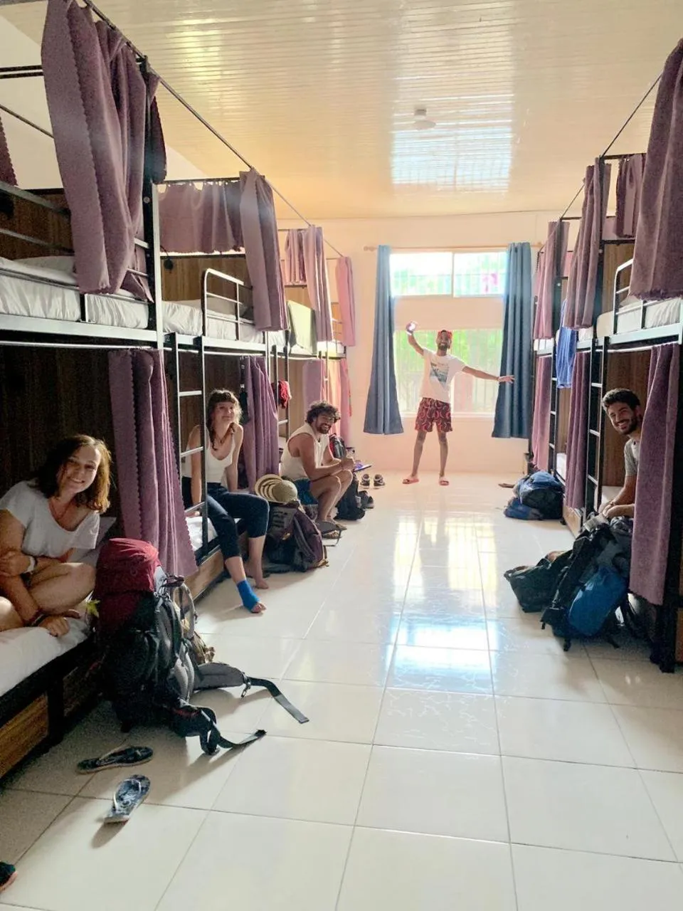 bunk bed in Ragamuffin Hostel