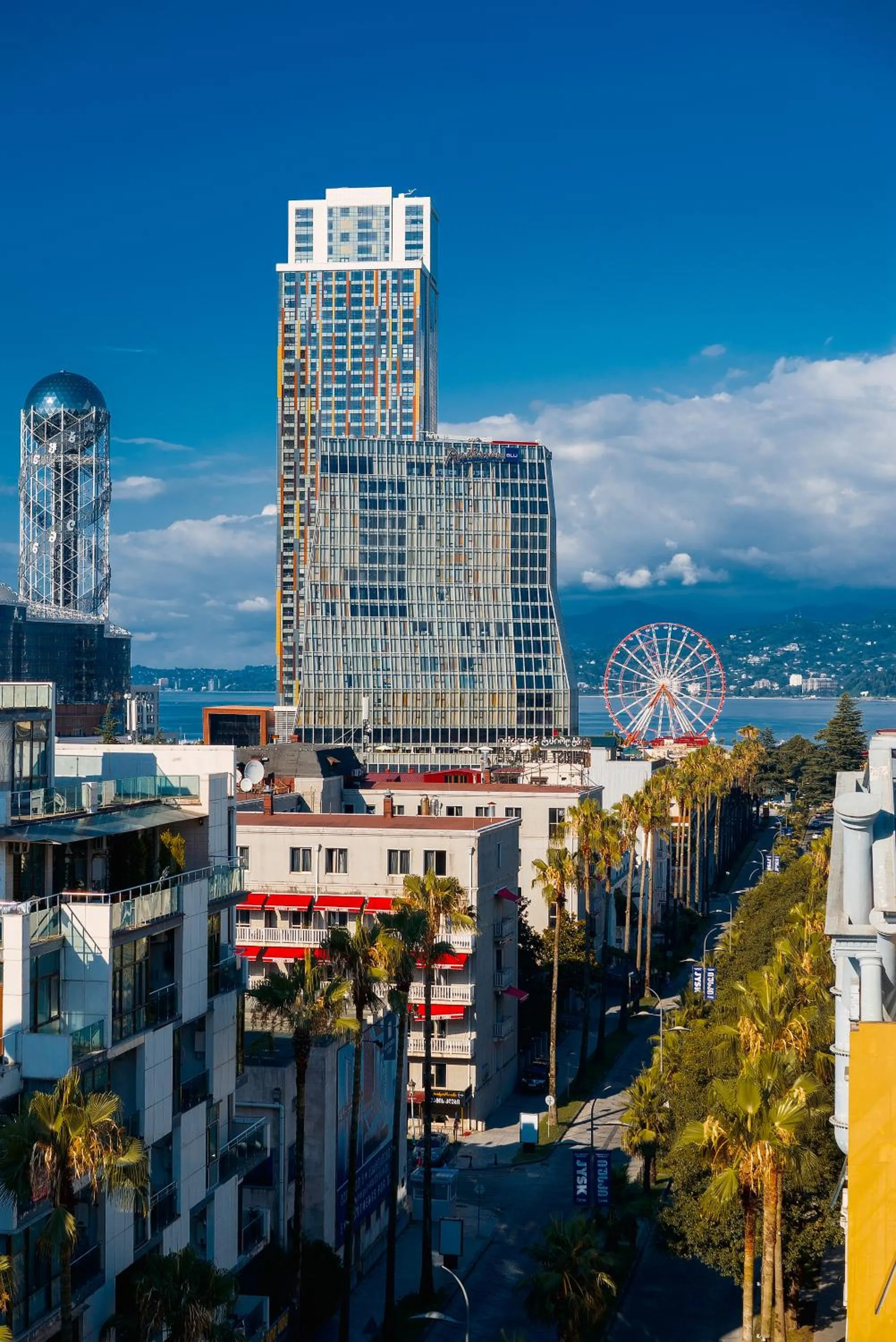 City view in Tapis Rouge Design Boutique Hotel