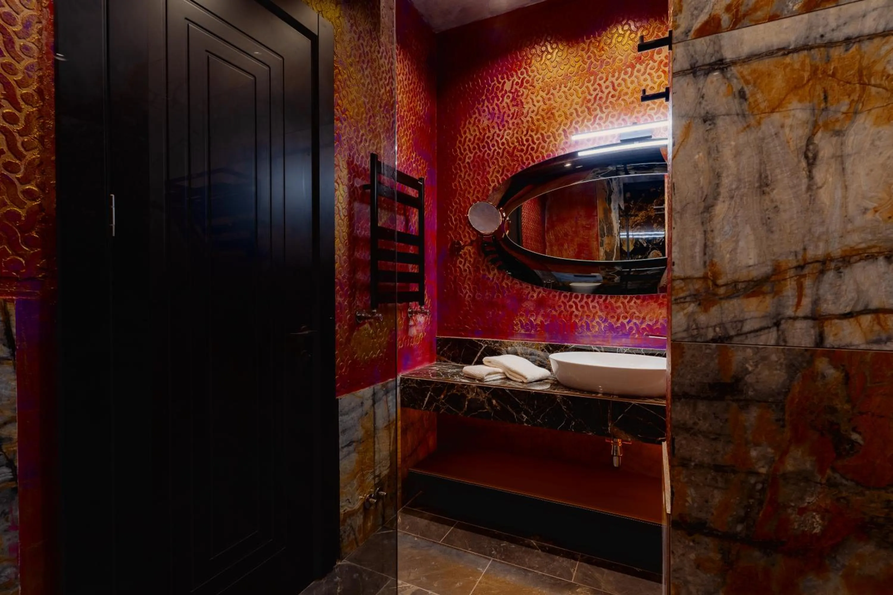 Bathroom in Tapis Rouge Design Boutique Hotel