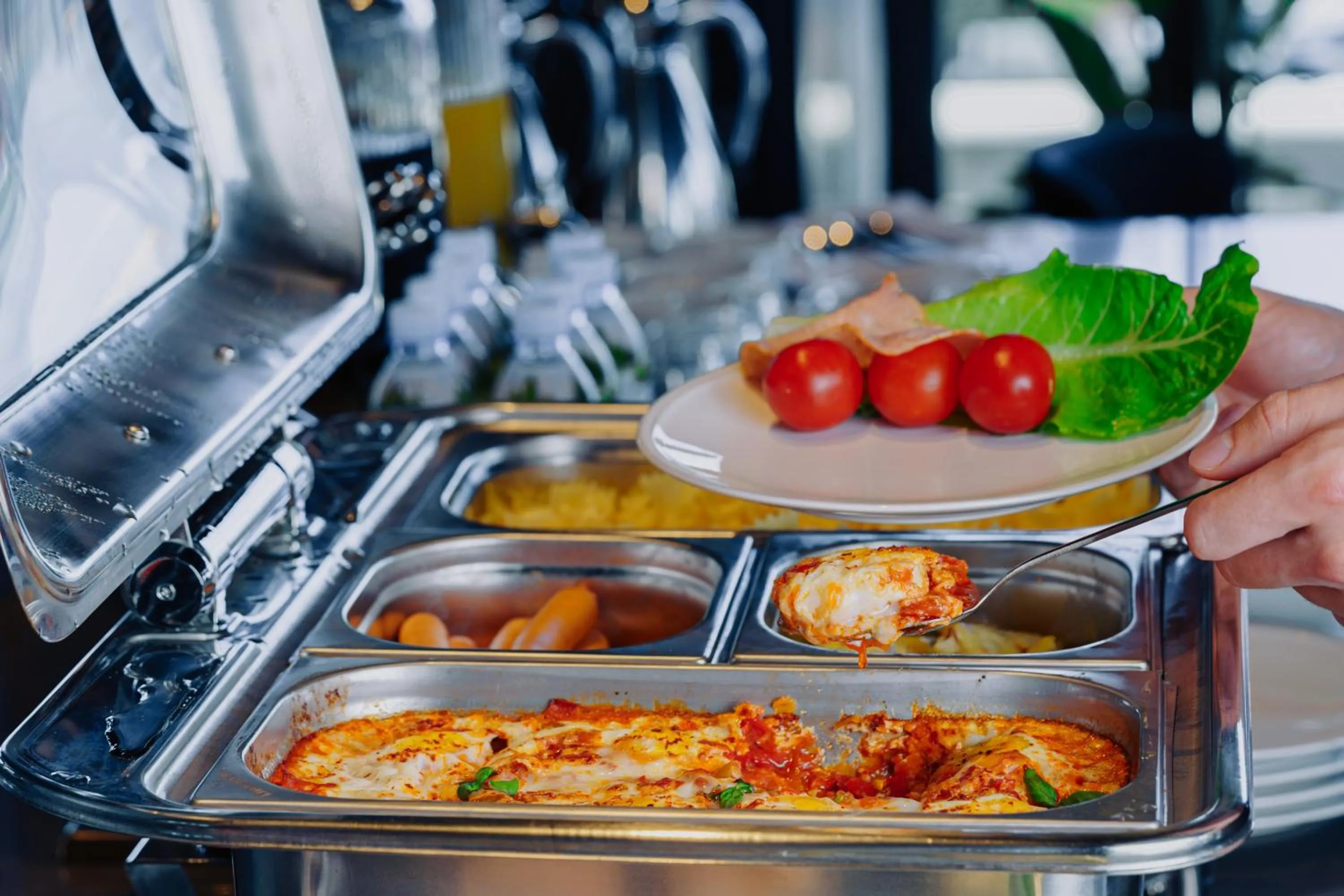 Breakfast in Tapis Rouge Design Boutique Hotel