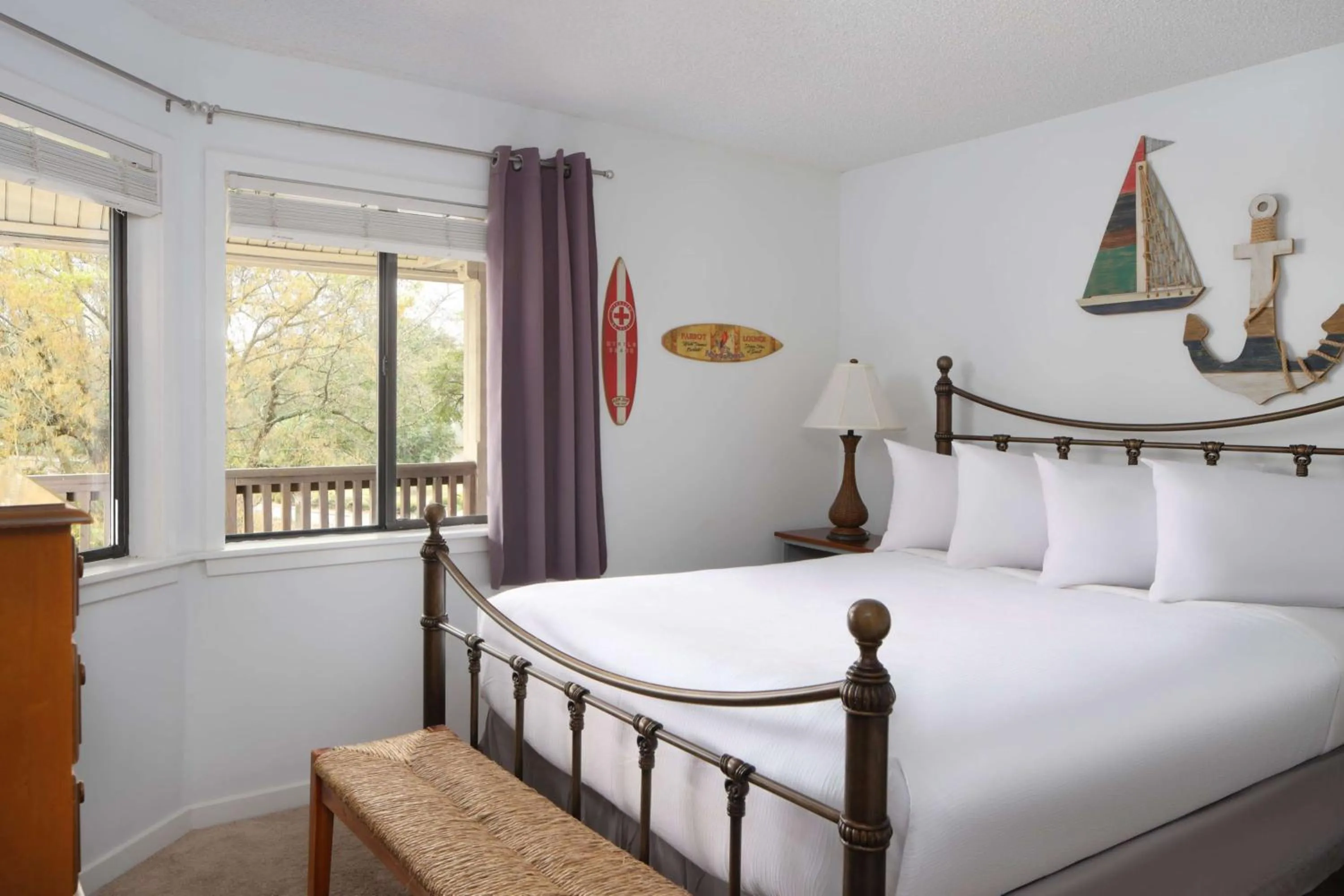 Bed in Kingston Plantation Condos