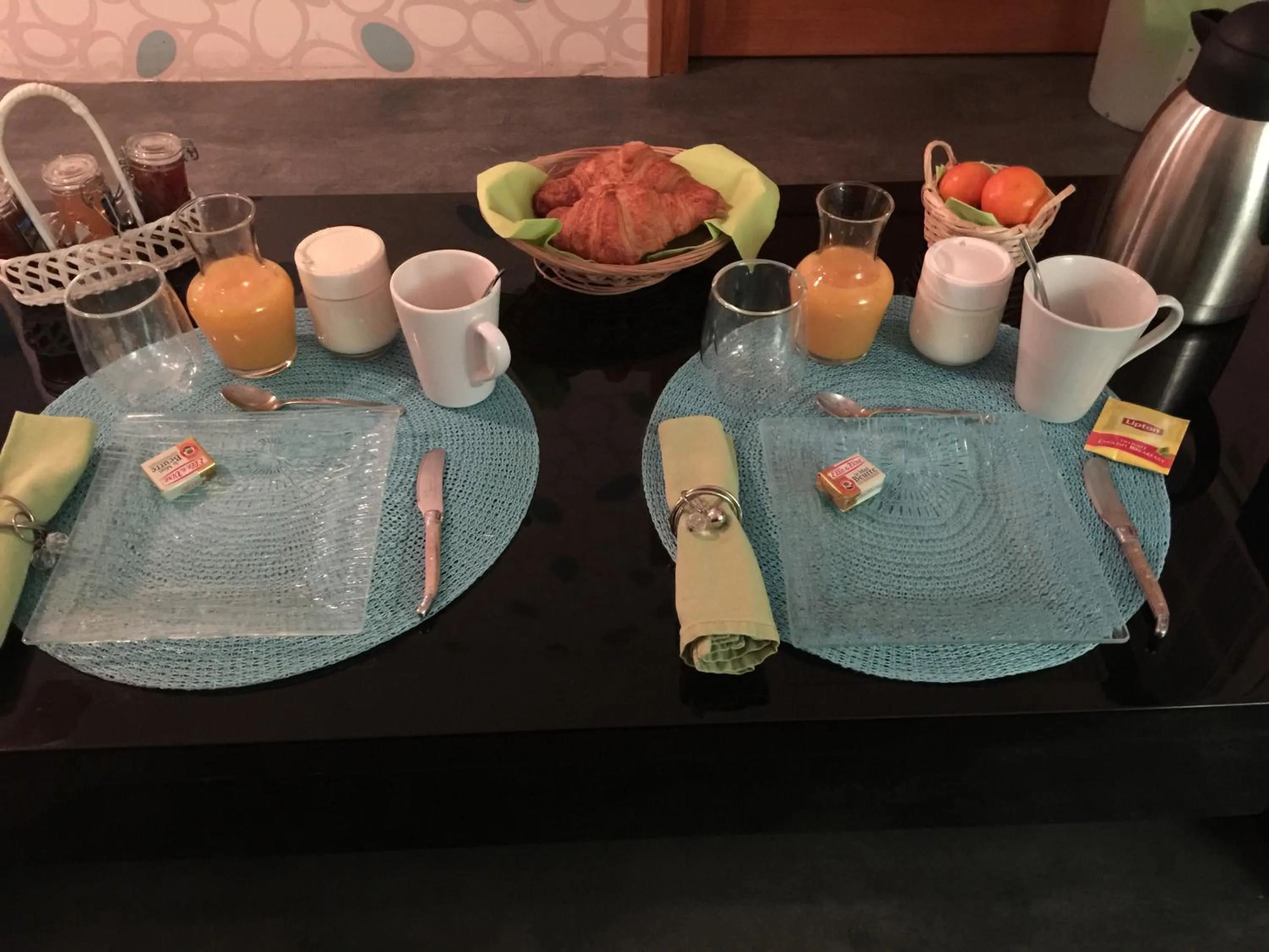 Dining area in Le Lagon