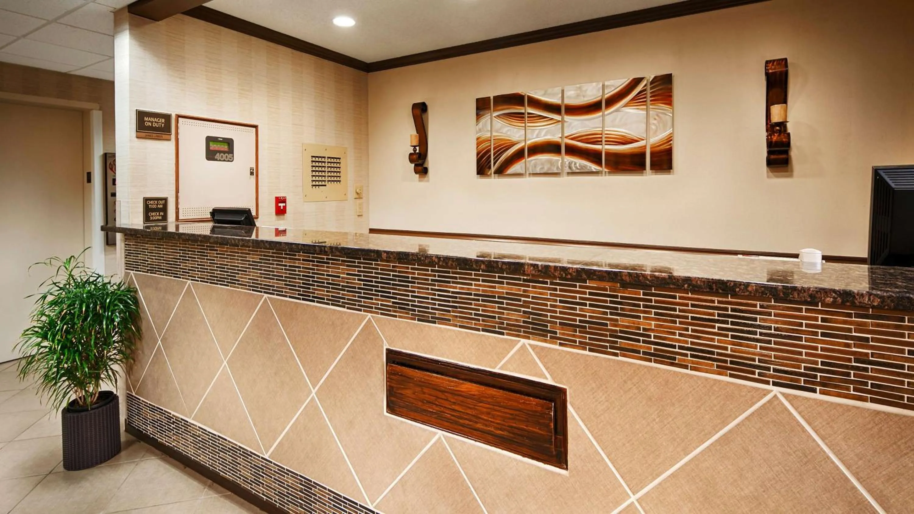 Lobby or reception in Best Western River City Hotel