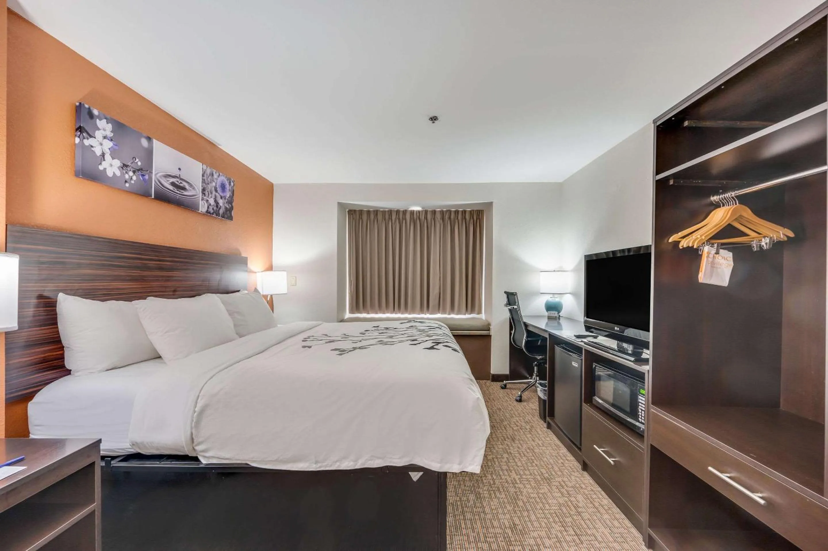 Photo of the whole room, Bed in Sleep Inn & Suites Decatur West