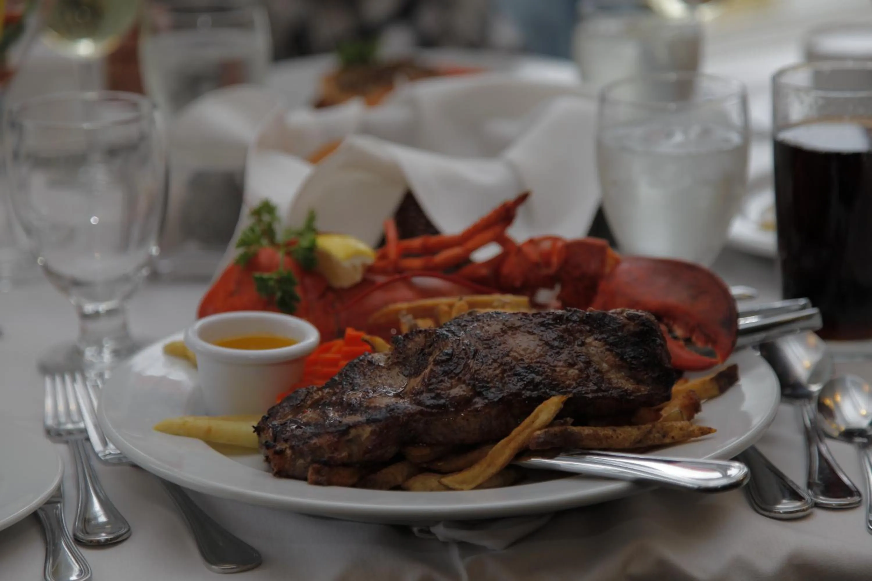 Food close-up in Ocean View Hotel