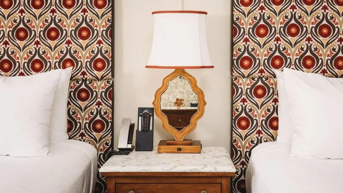 Bed in Hotel Colorado