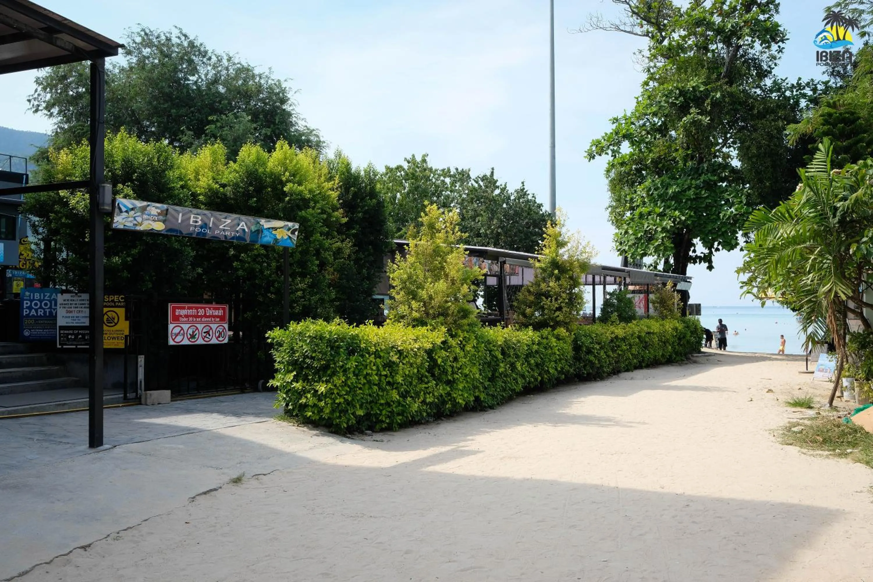 Facade/entrance in Ibiza House Phi Phi