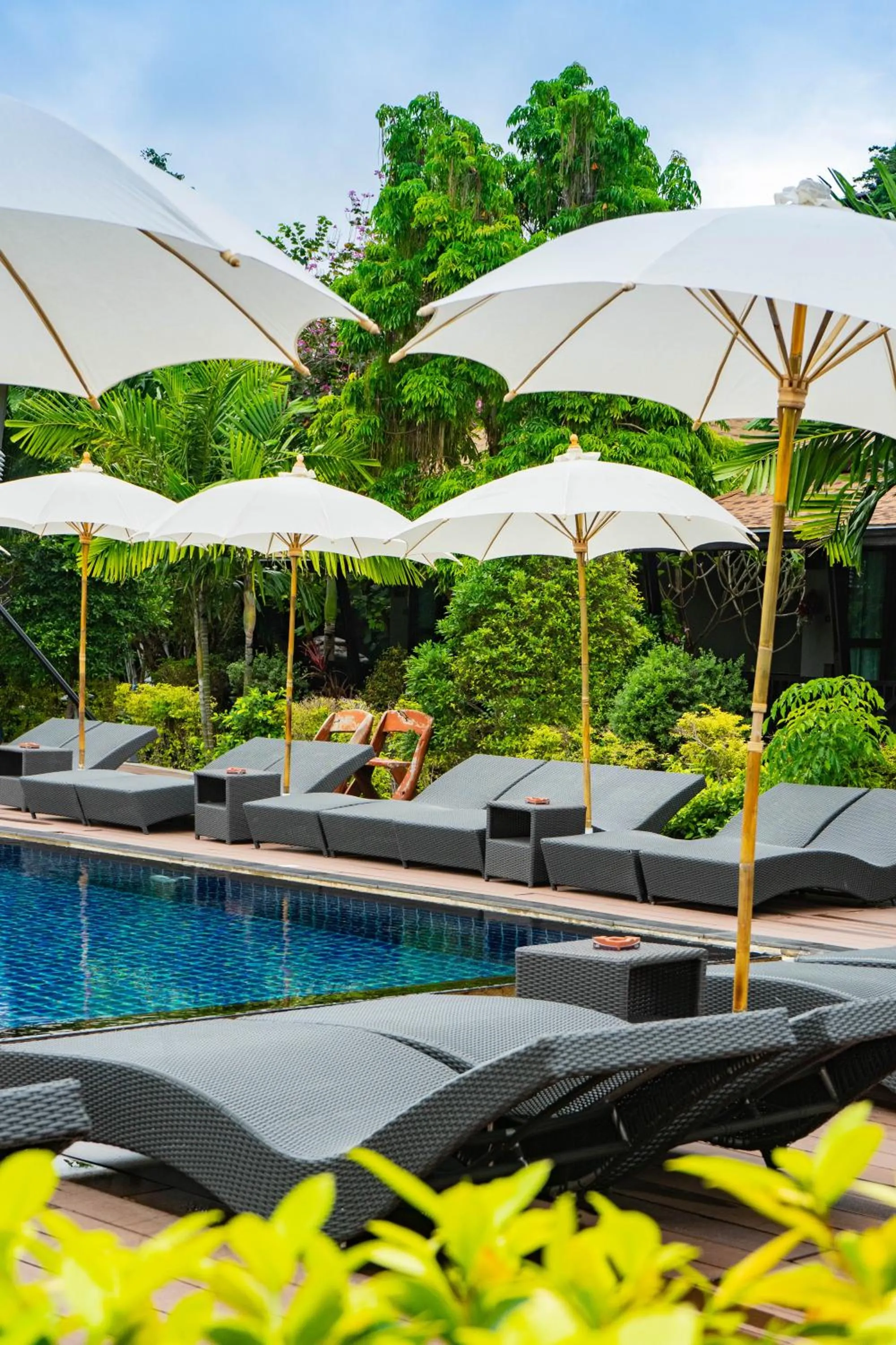 Pool view in Ibiza House Phi Phi