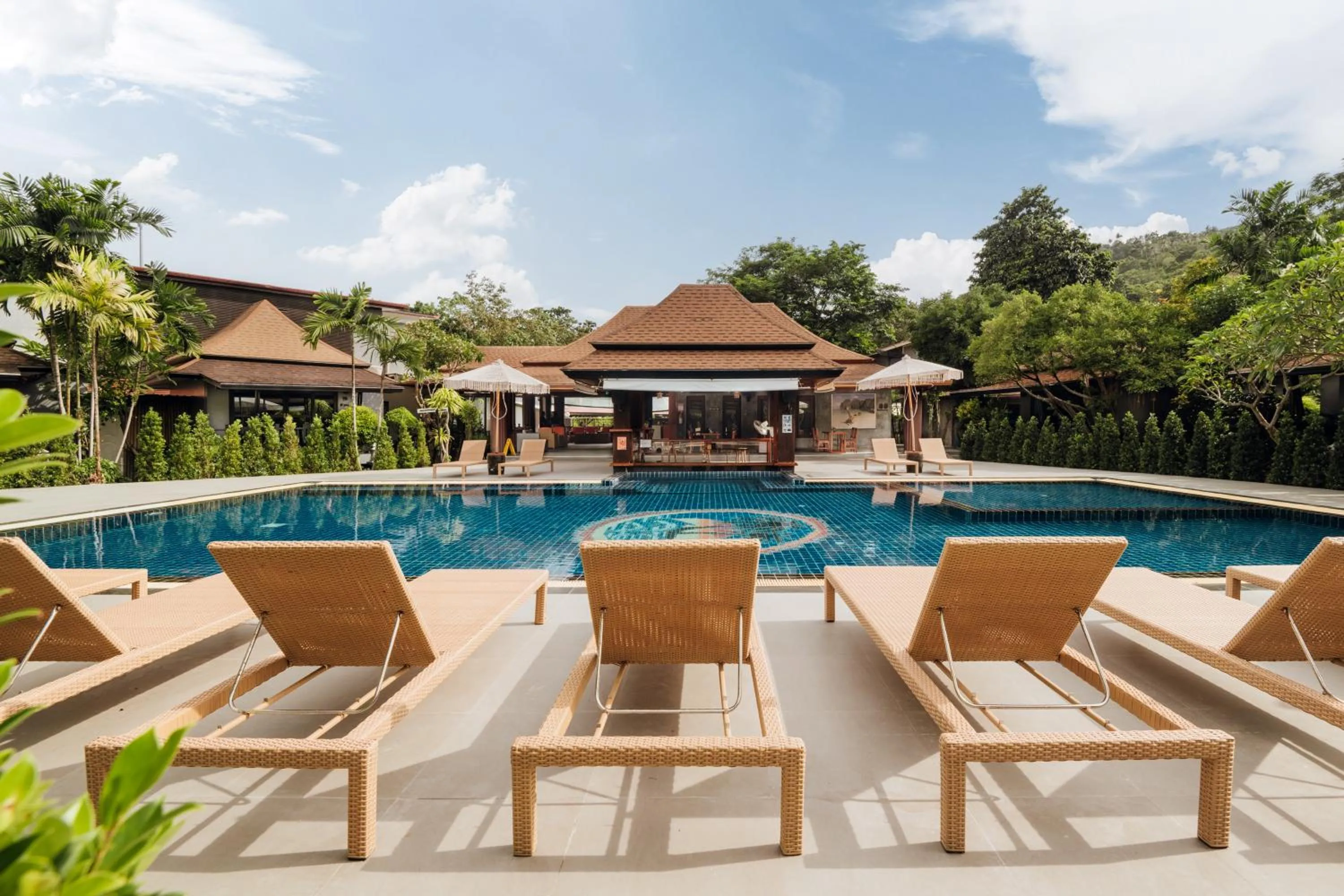 Swimming pool in Ibiza House Phi Phi