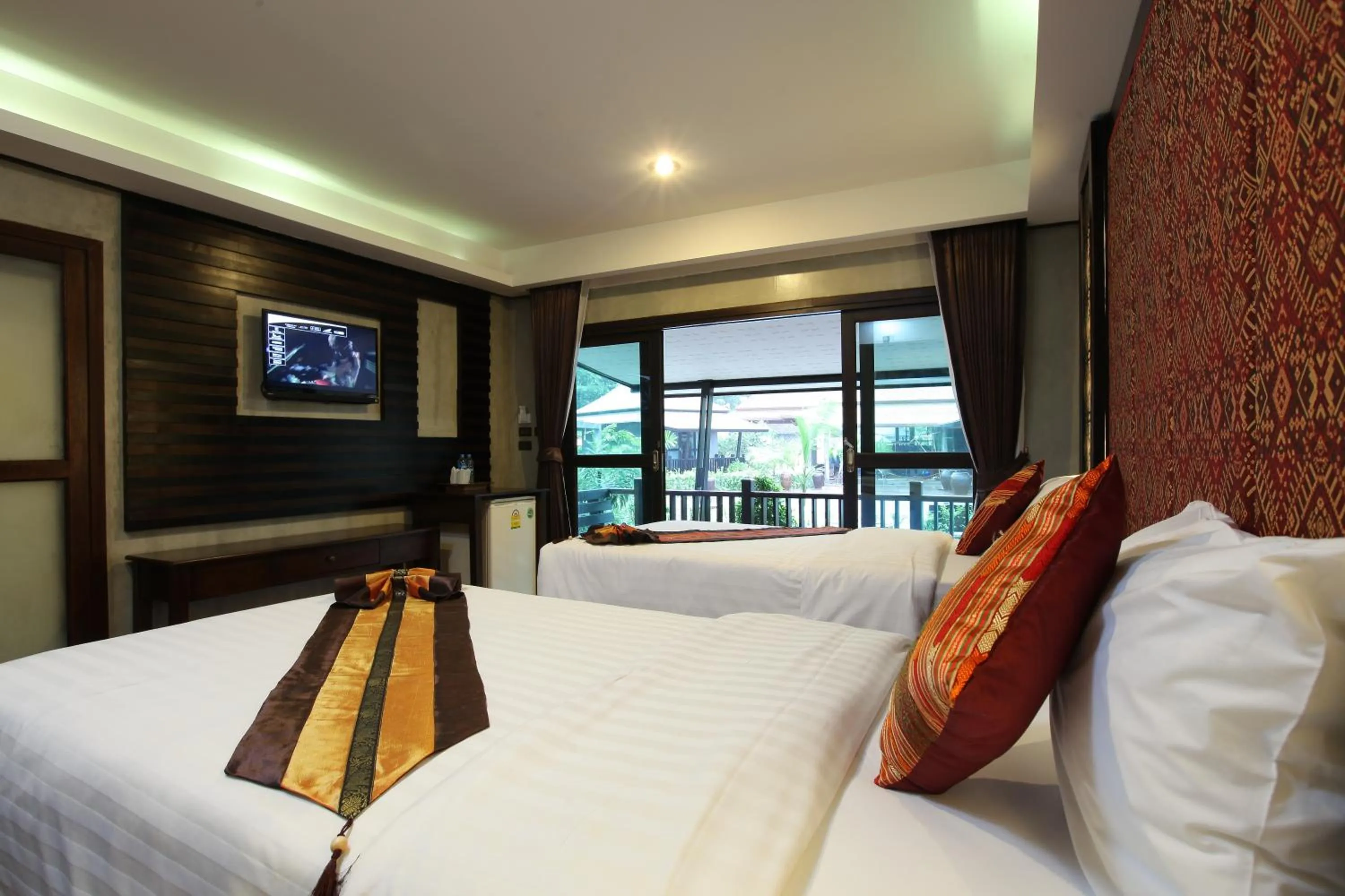 Bed in Ibiza House Phi Phi