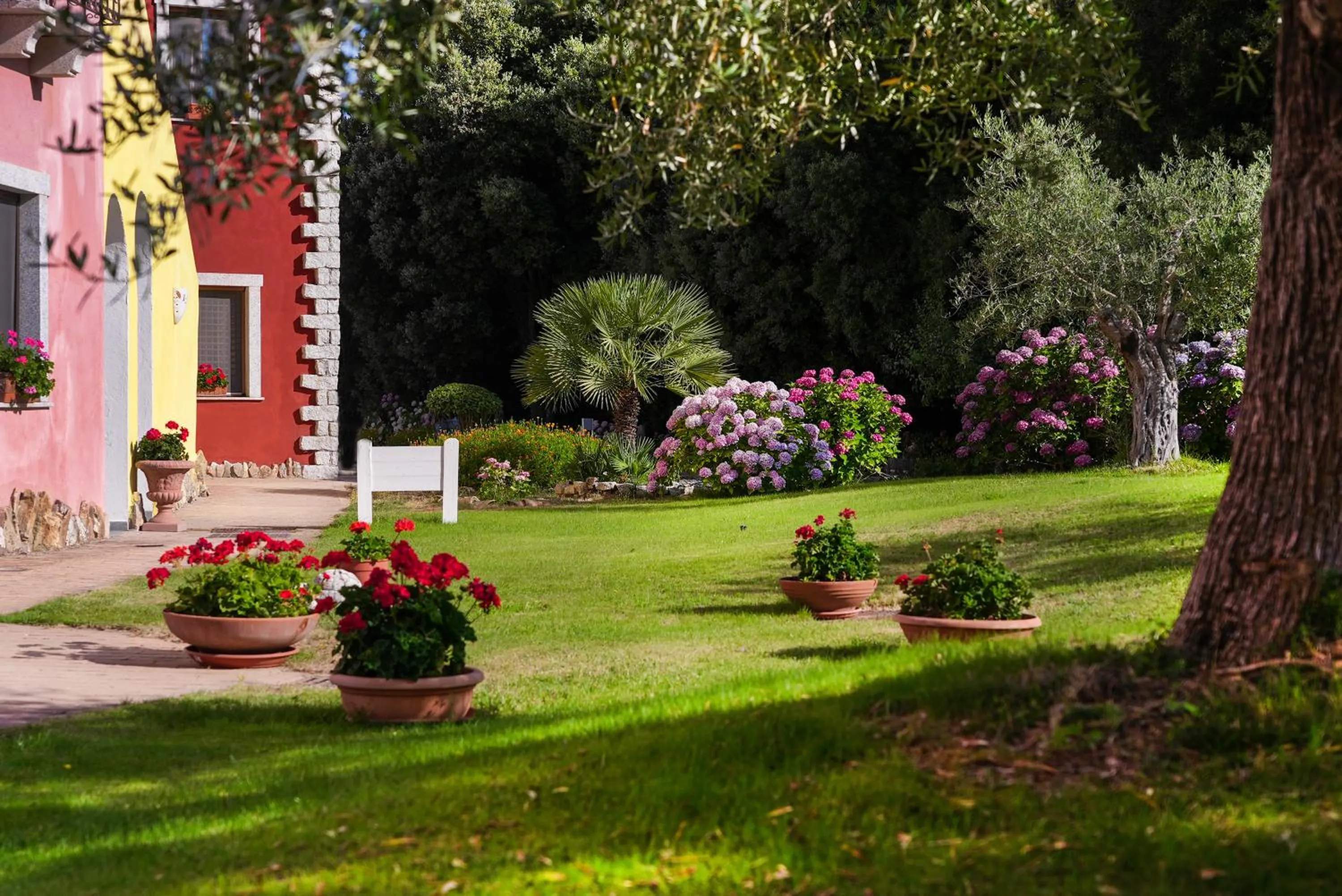 Garden in HOTEL ORLANDO Sardegna