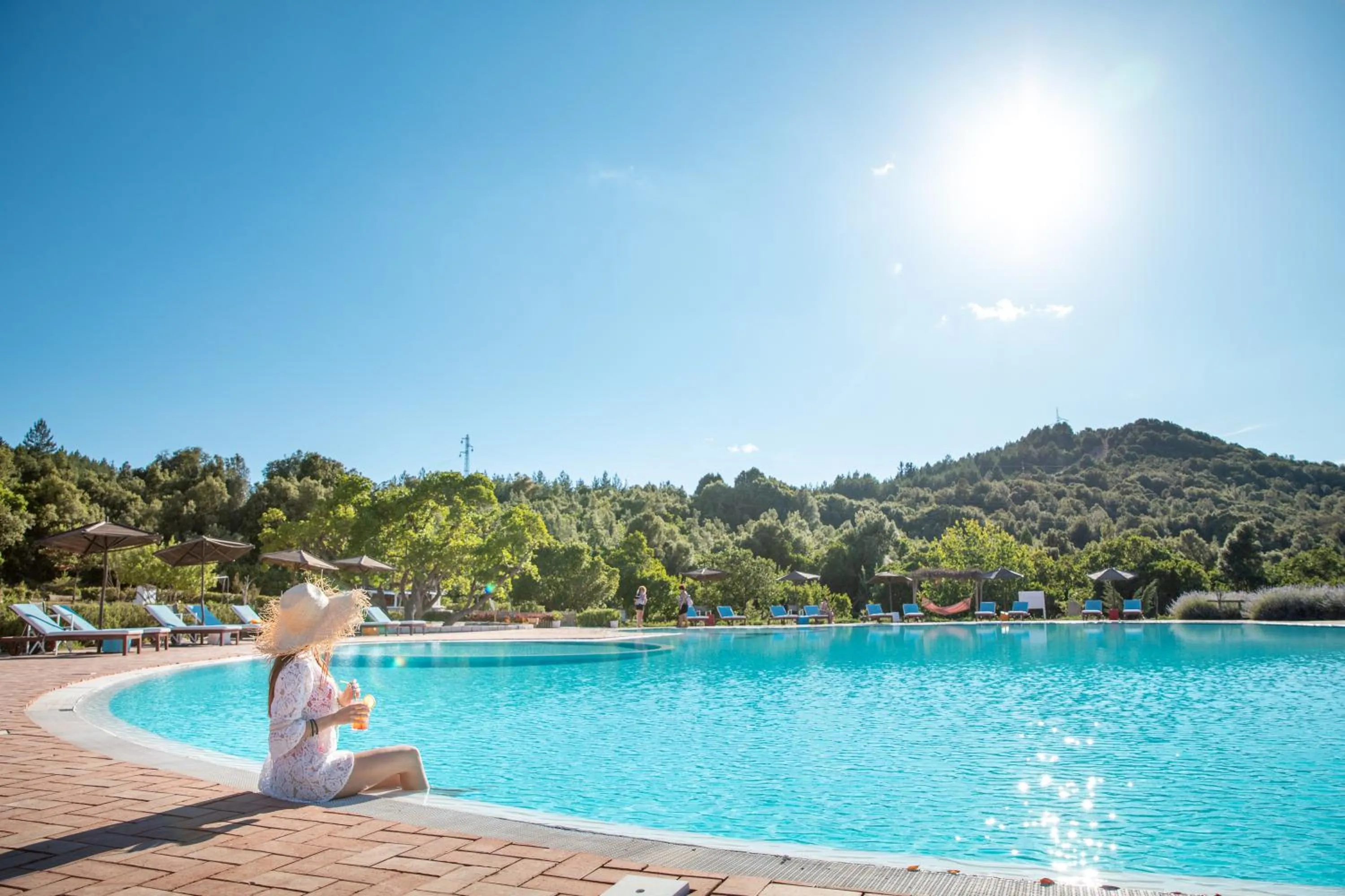 Swimming pool in HOTEL ORLANDO Sardegna