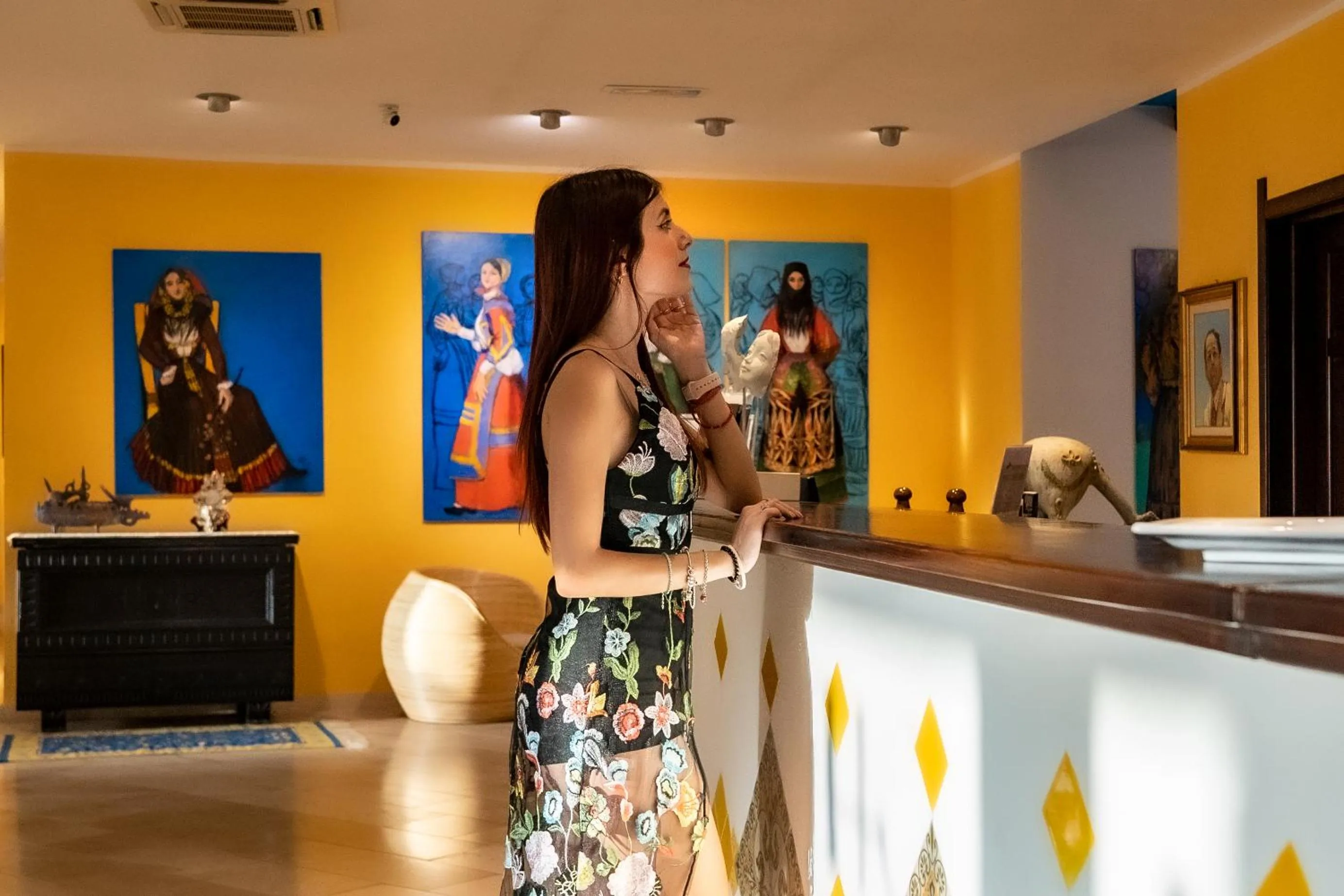 Lobby or reception in HOTEL ORLANDO Sardegna