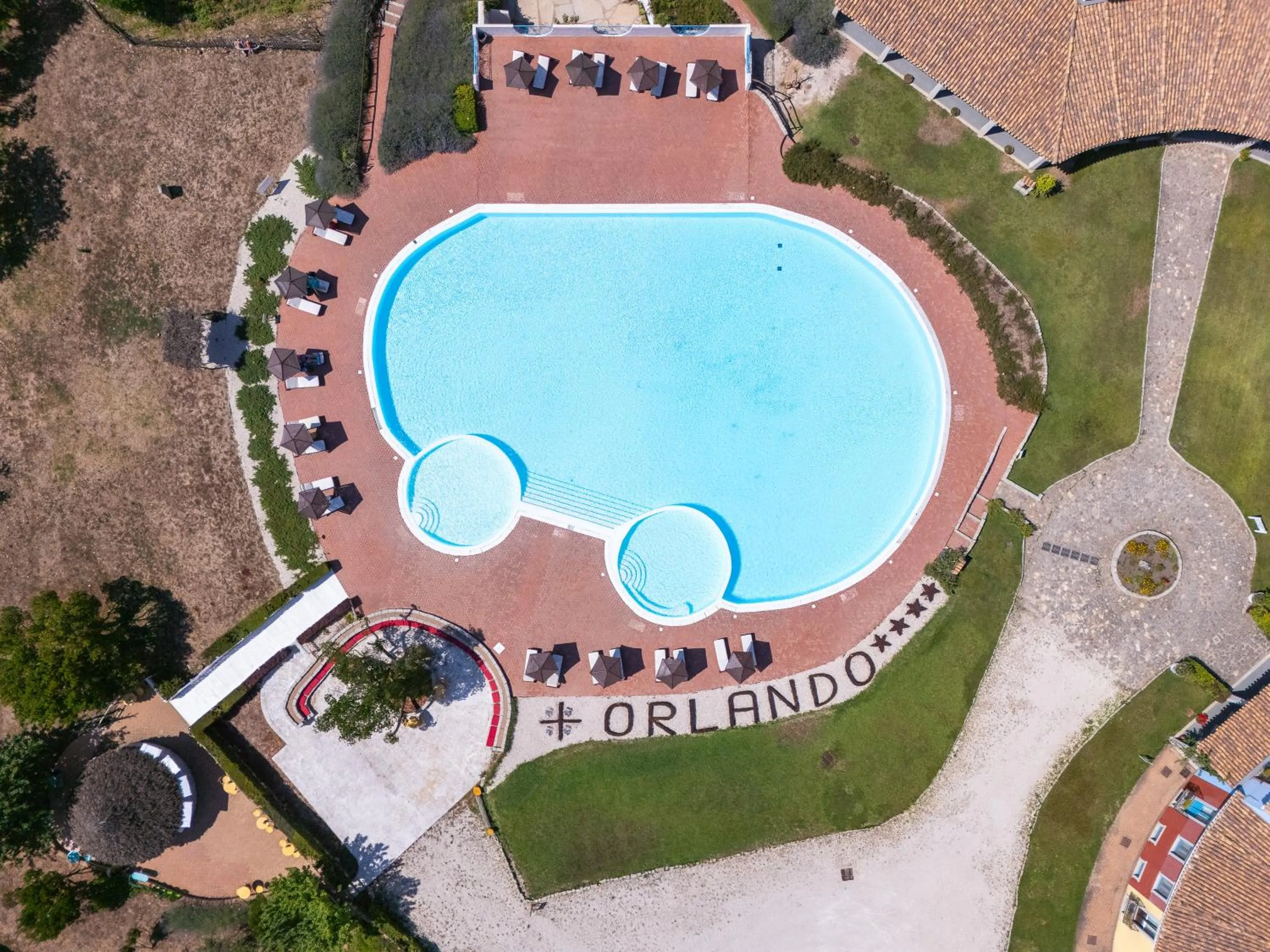 Pool view in HOTEL ORLANDO Sardegna