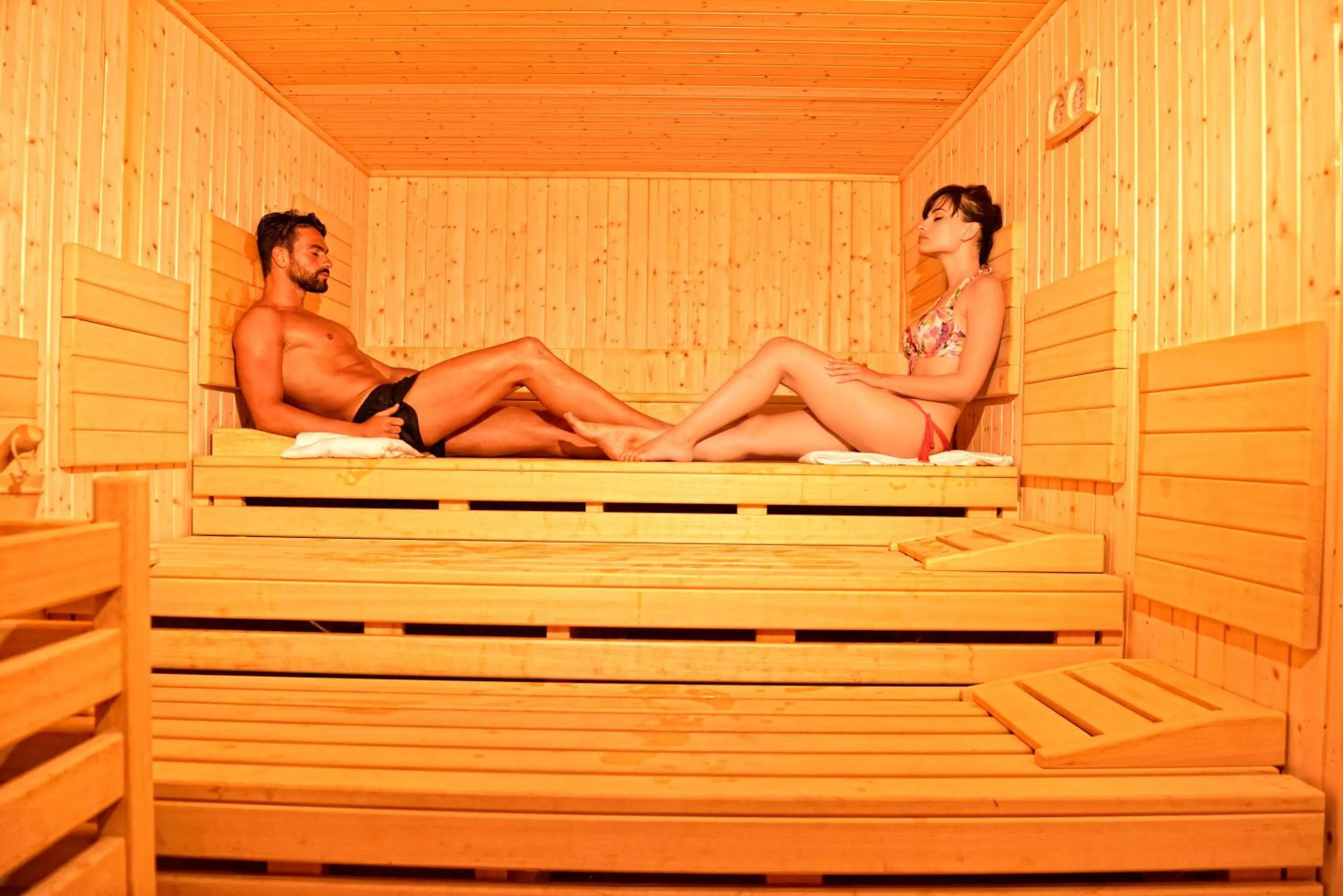 Sauna in HOTEL ORLANDO Sardegna