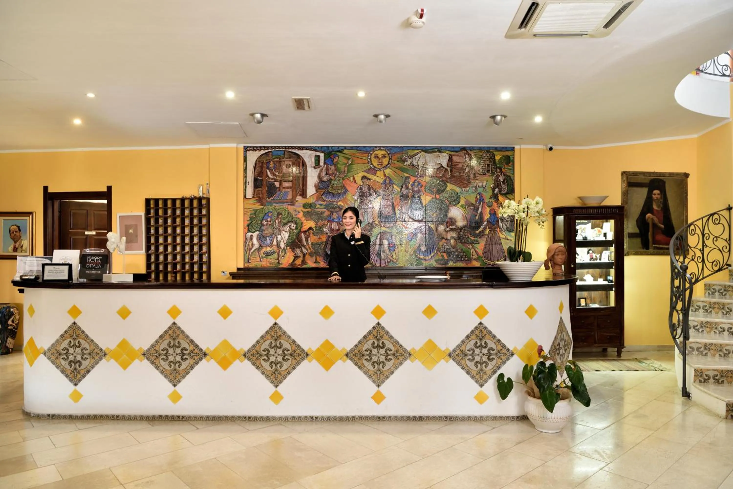 Lobby or reception in HOTEL ORLANDO Sardegna