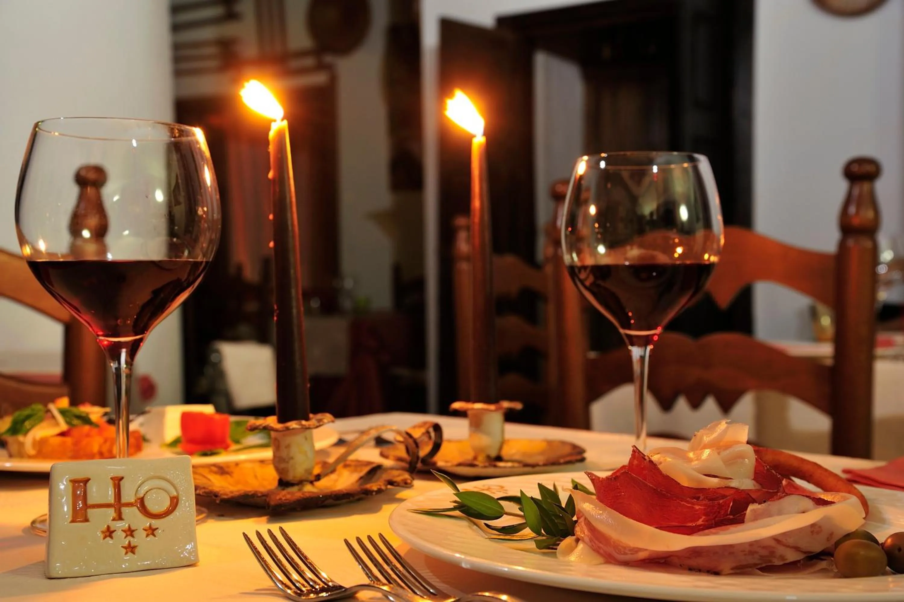 Food and drinks in HOTEL ORLANDO Sardegna