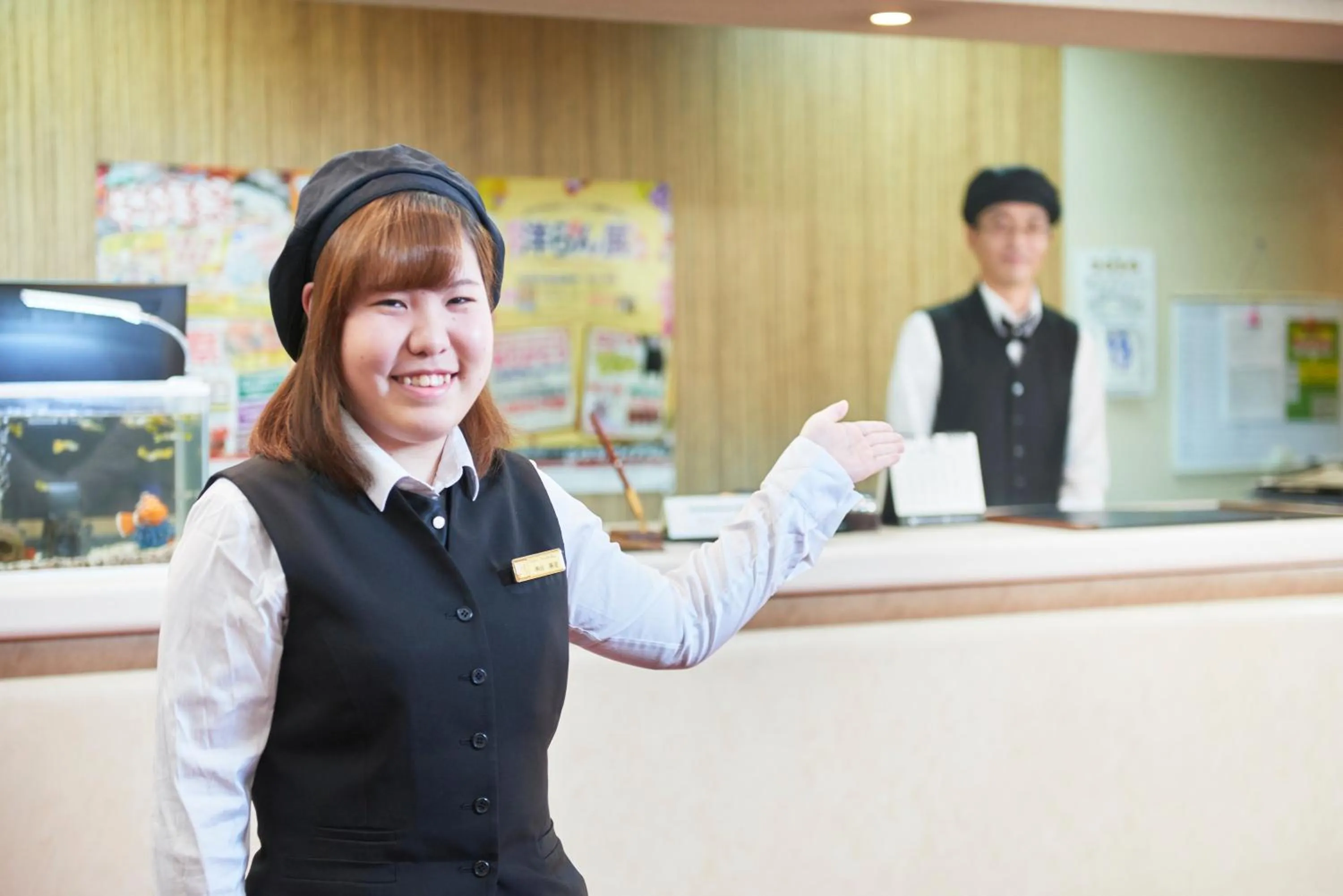 Staff in Select inn Iwaki Ekimae