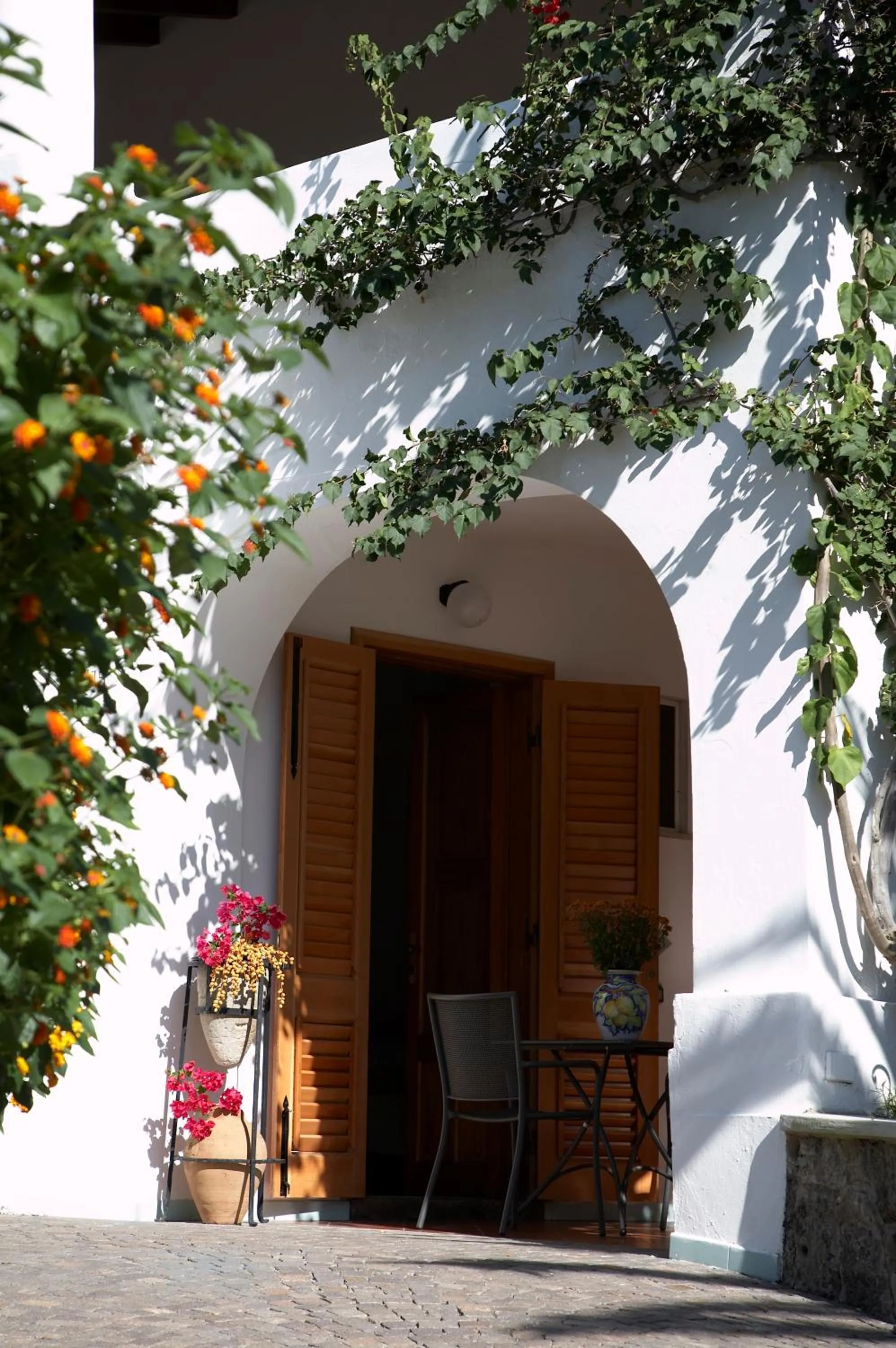 Decorative detail in Residence Hotel Villa Fiorentino