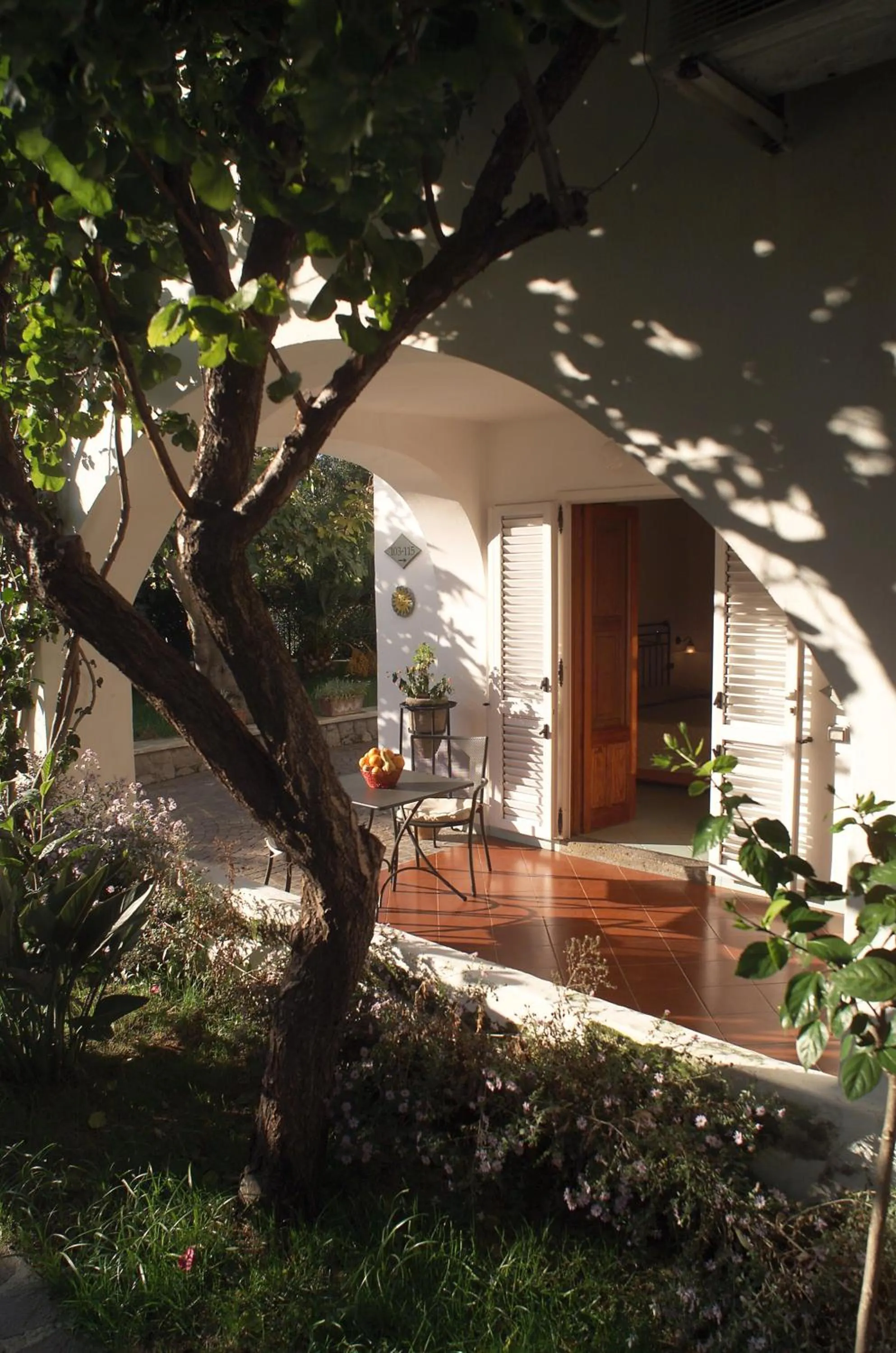 Decorative detail in Residence Hotel Villa Fiorentino