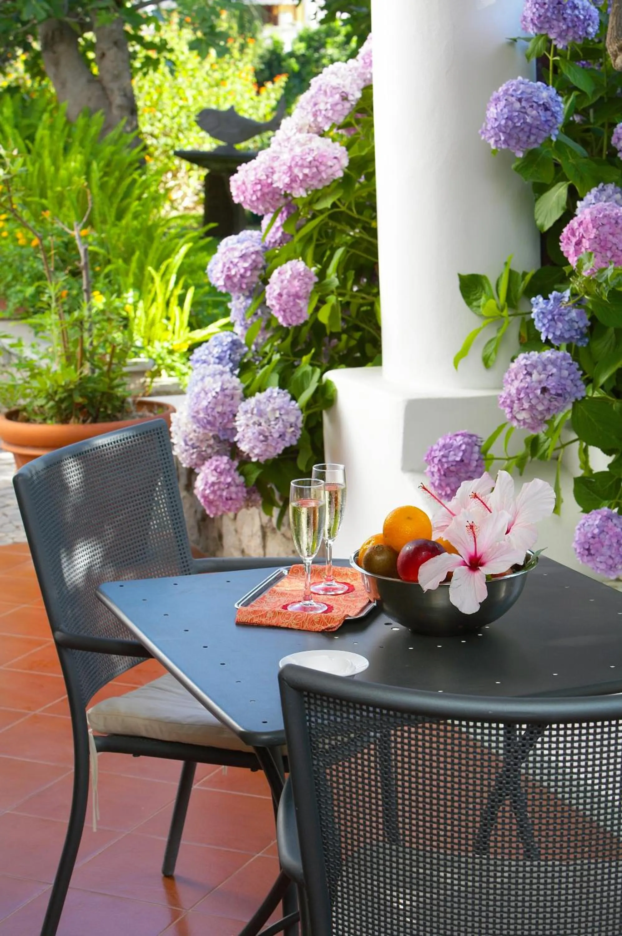 Decorative detail in Residence Hotel Villa Fiorentino