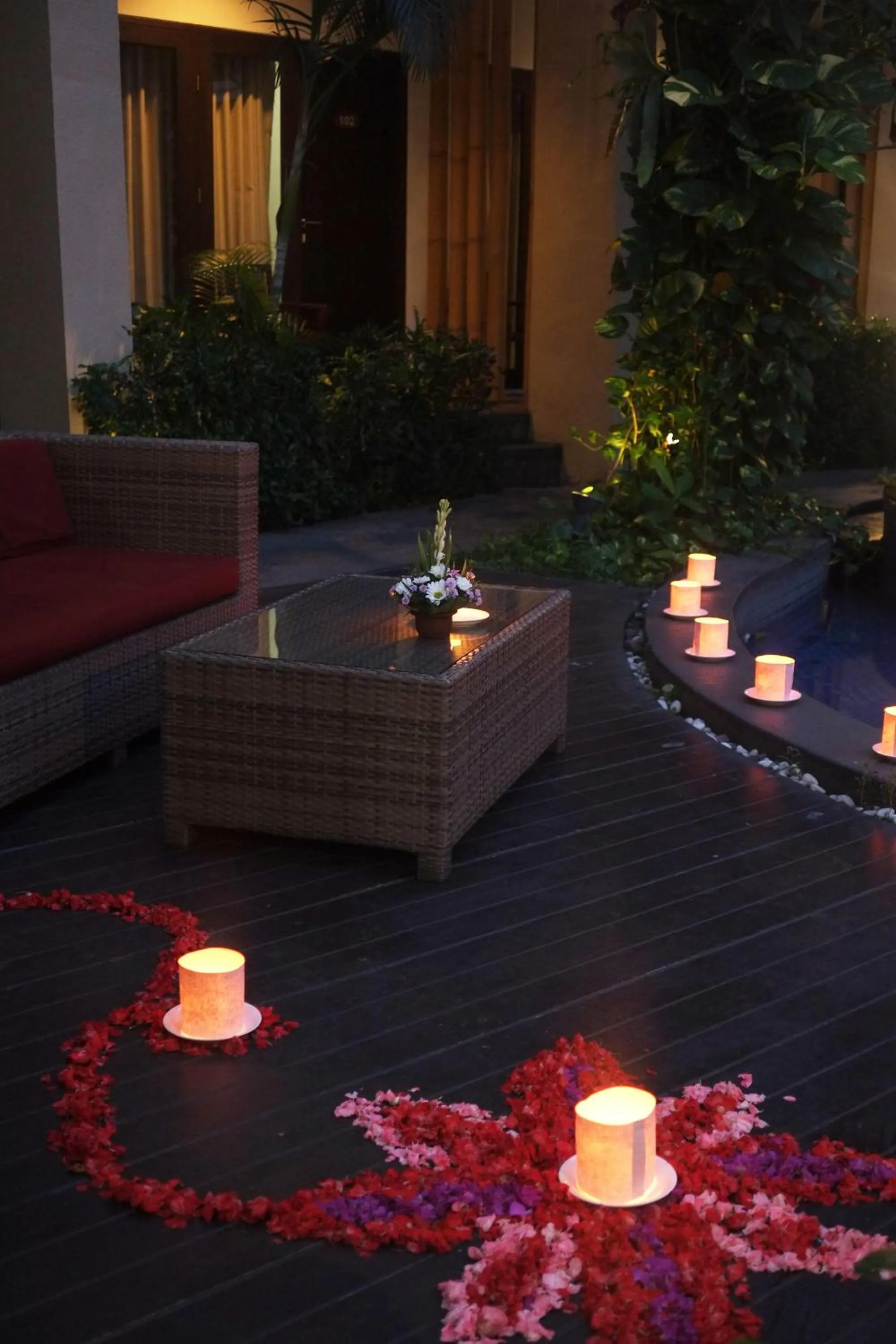 Decorative detail in Suris Boutique Hotel