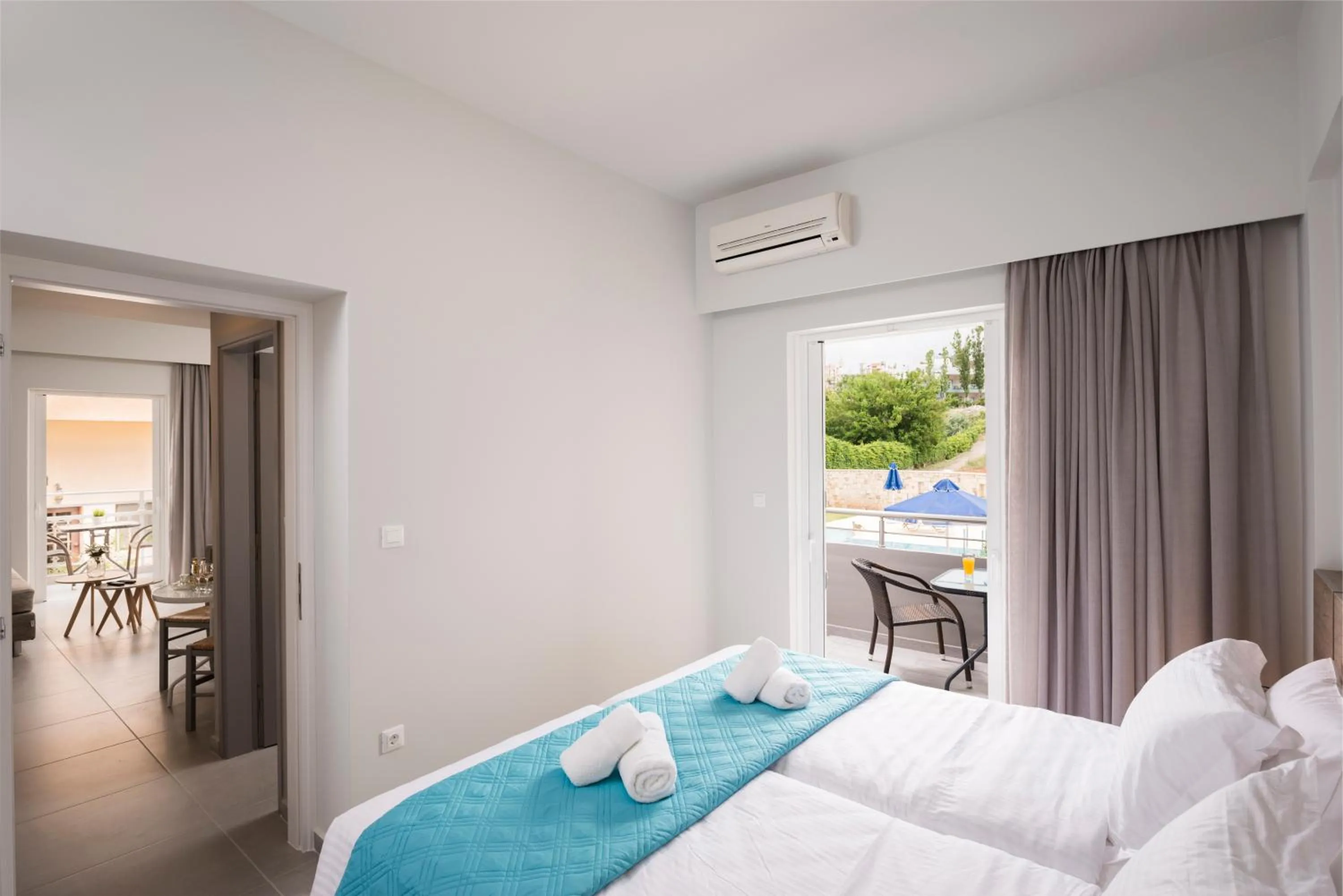 Photo of the whole room, Bed in IRINI STALOS Apartments