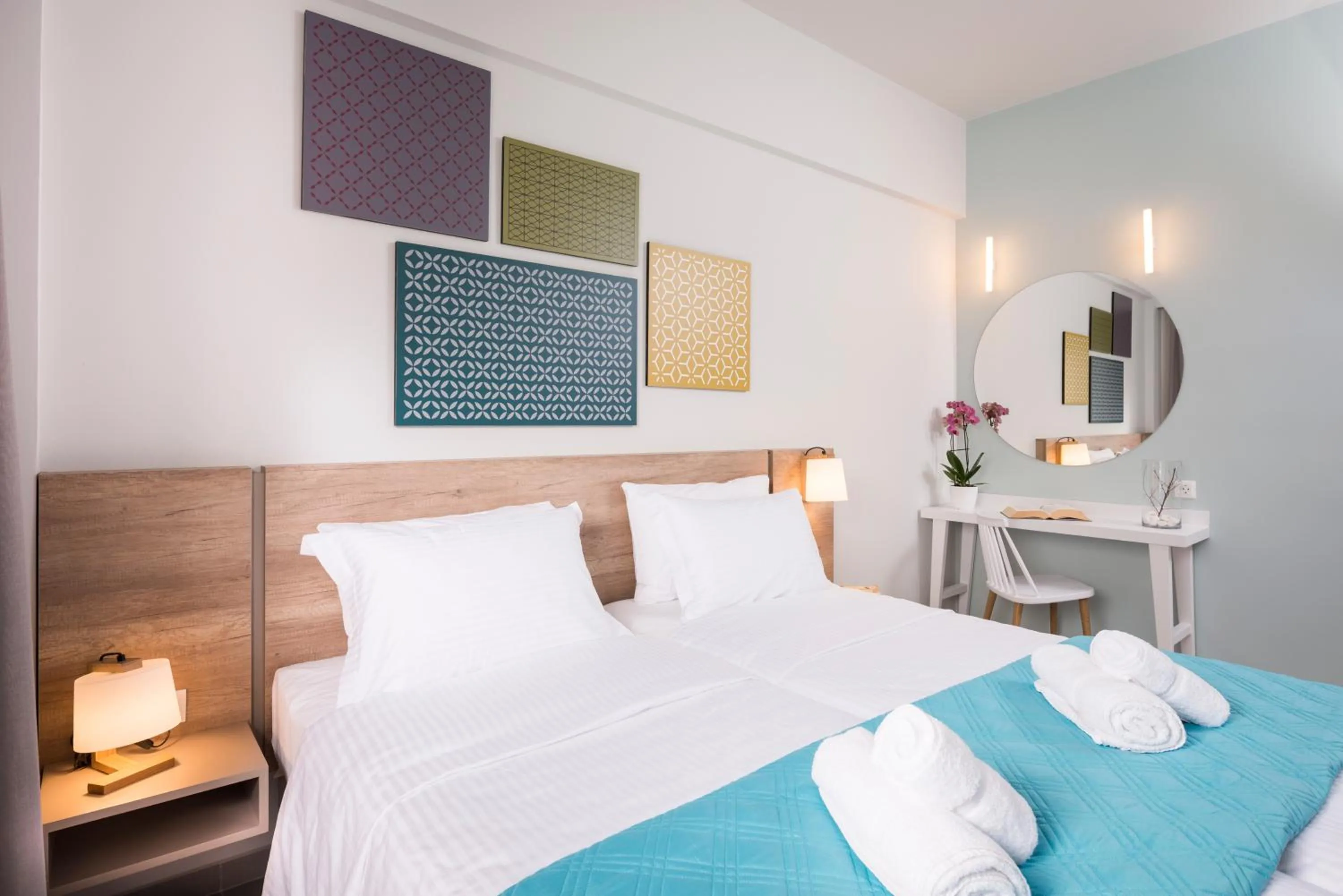 Photo of the whole room, Bed in IRINI STALOS Apartments