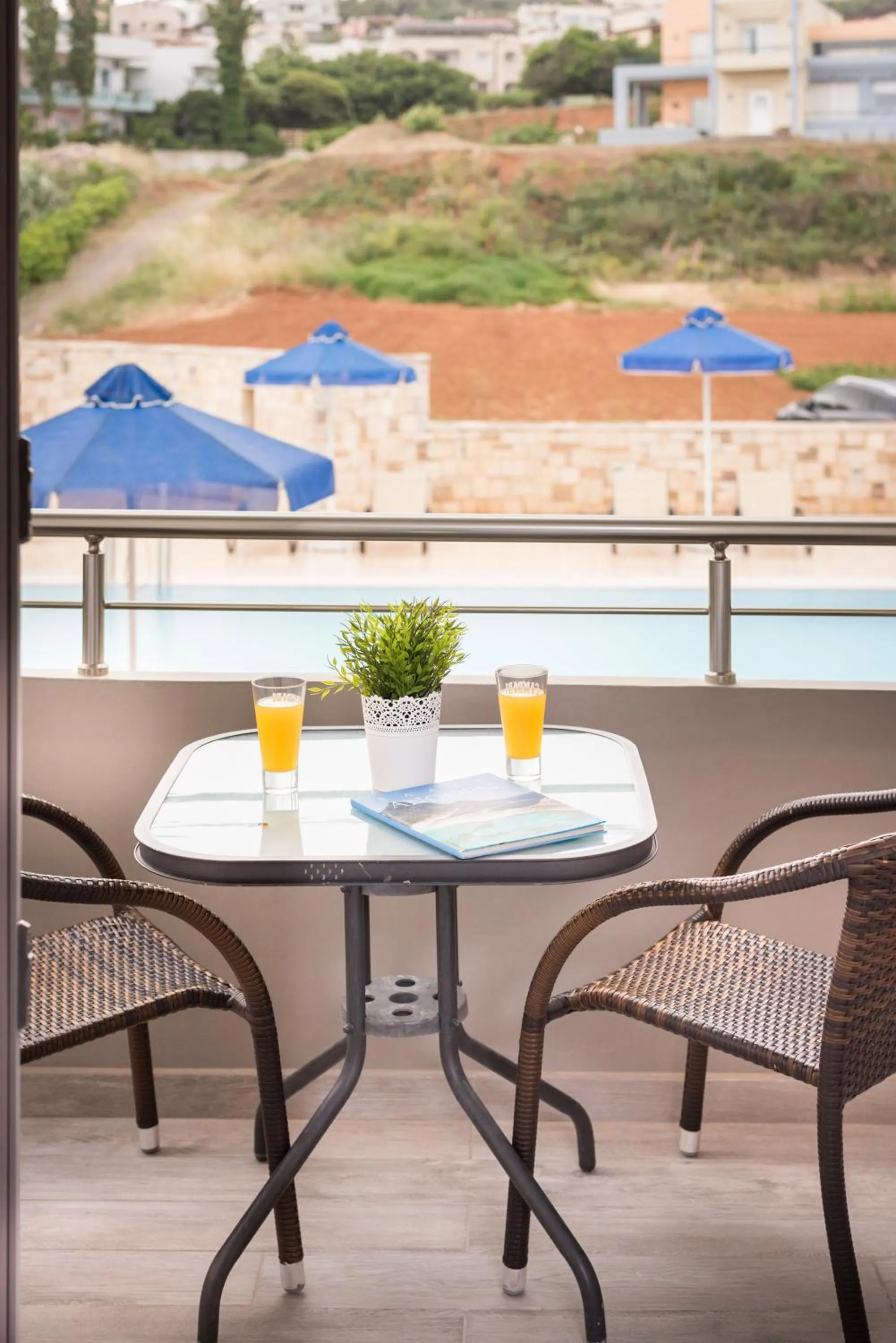 Balcony/Terrace in IRINI STALOS Apartments