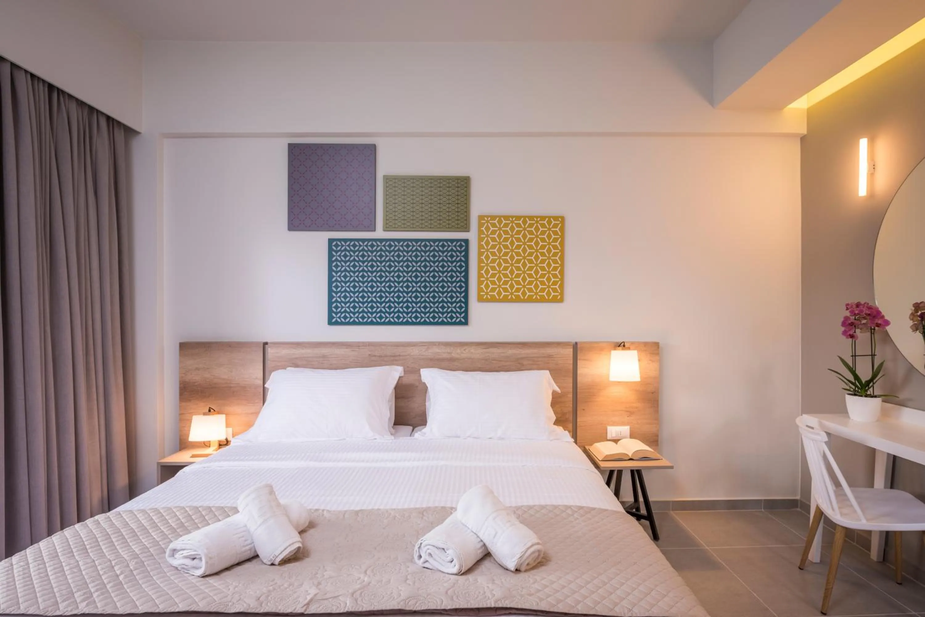 Photo of the whole room, Bed in IRINI STALOS Apartments