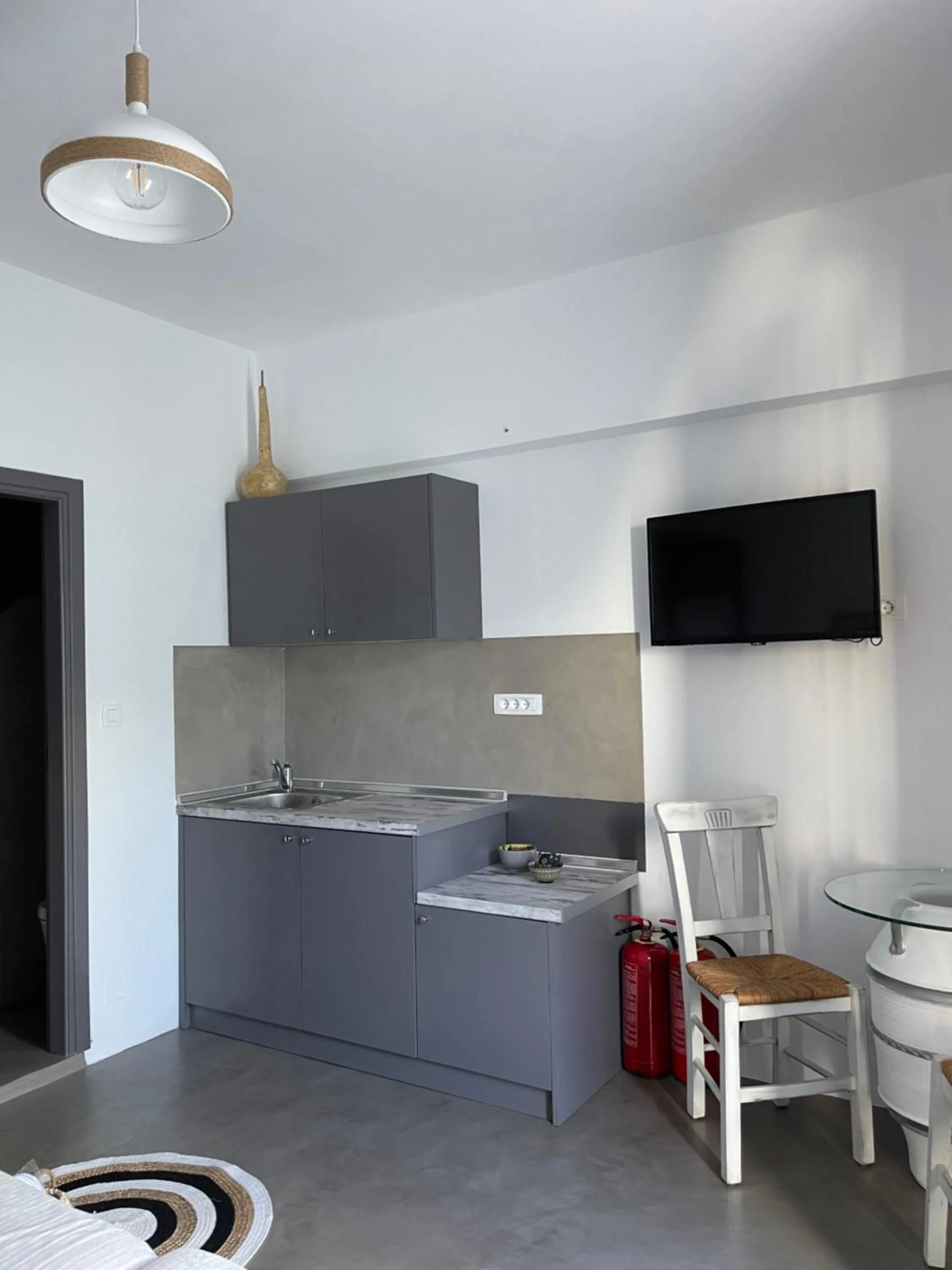 Dining area in Niriides Hotel Apartments