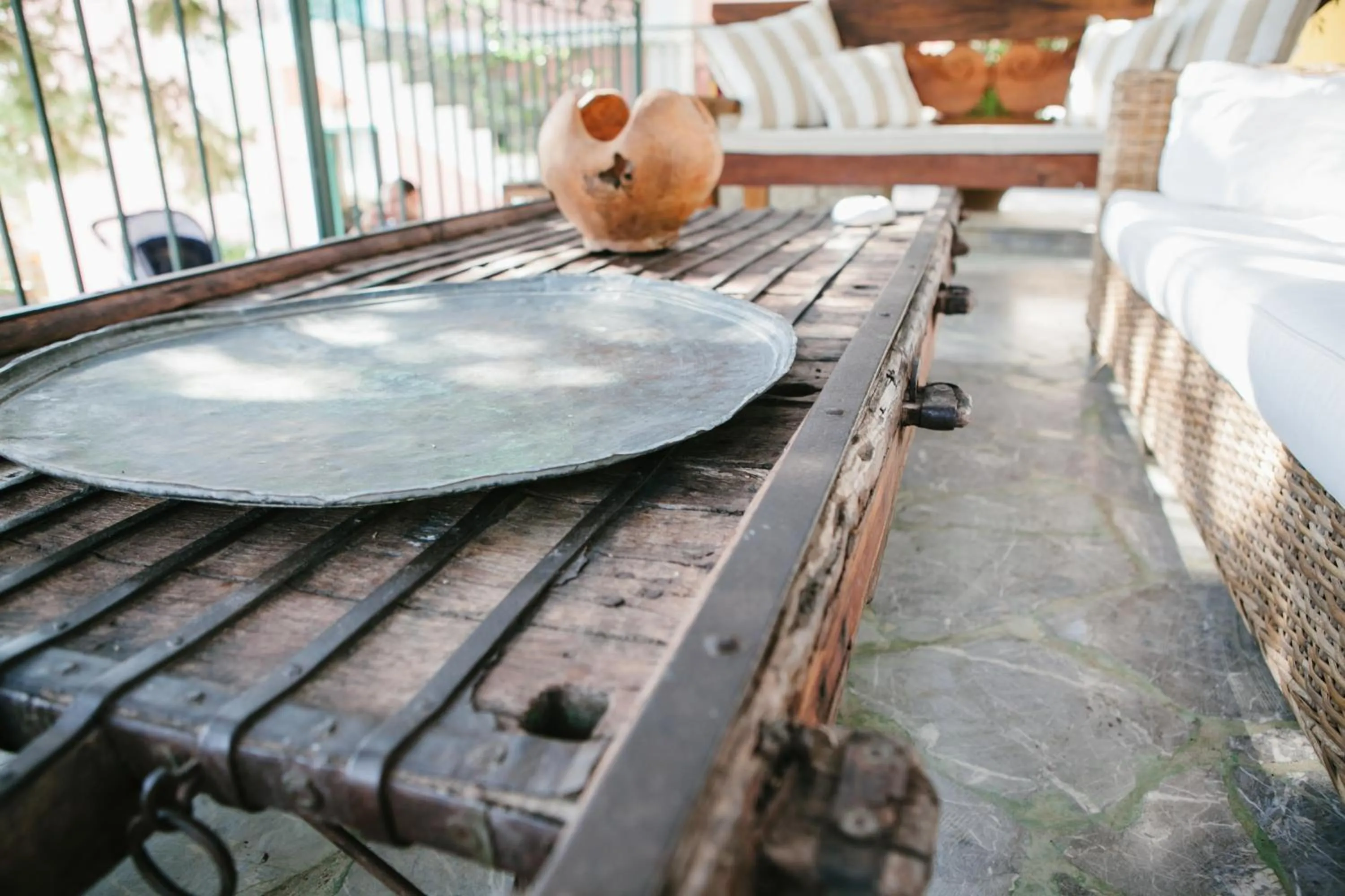 Decorative detail in Niriides Hotel Apartments
