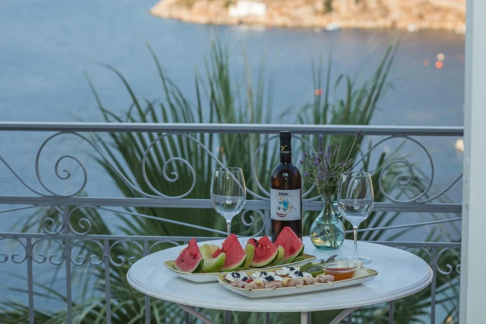 Sea view in Niriides Hotel Apartments