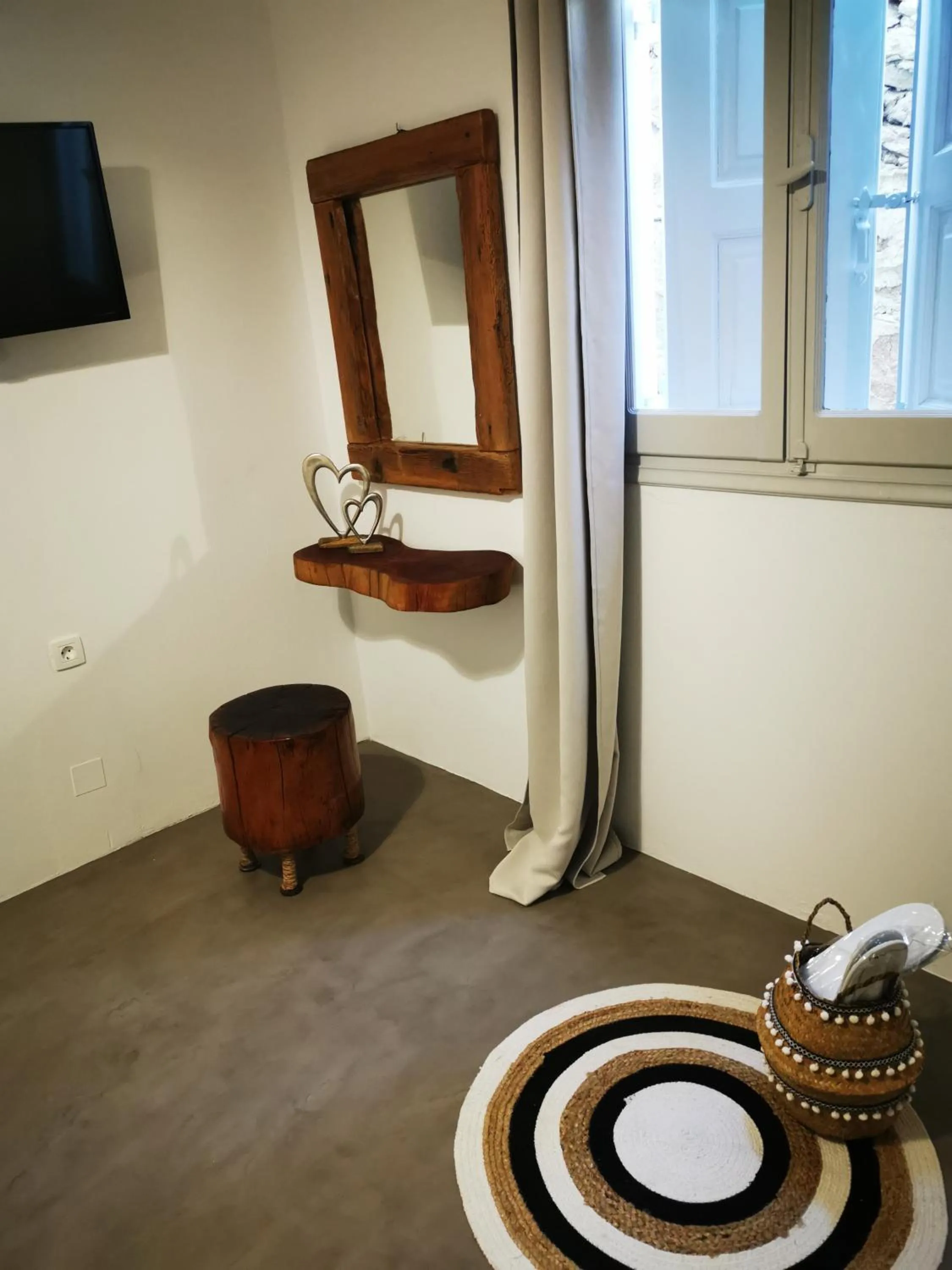 Living room in Niriides Hotel Apartments