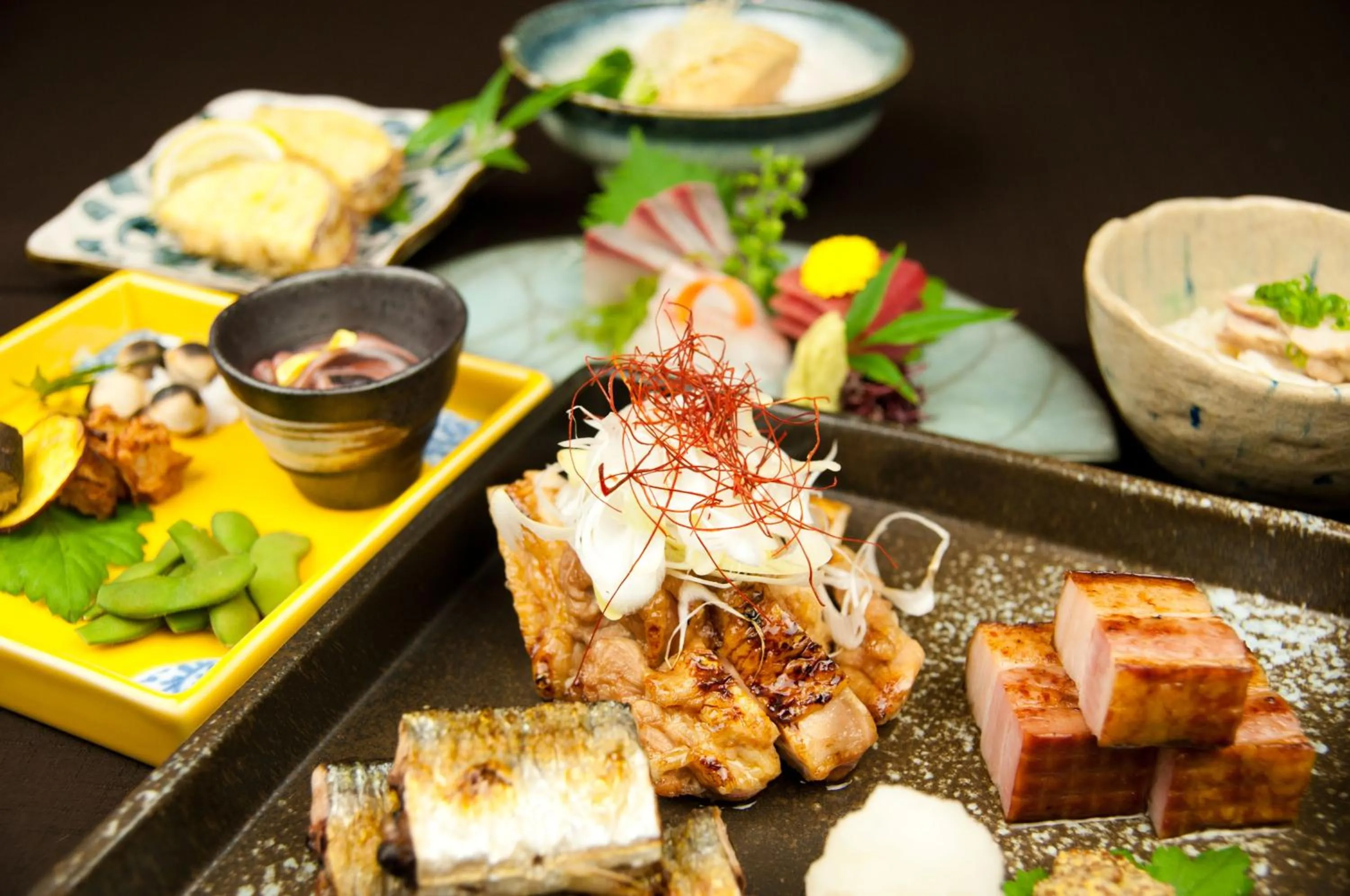 Food in Kadoya Hotel