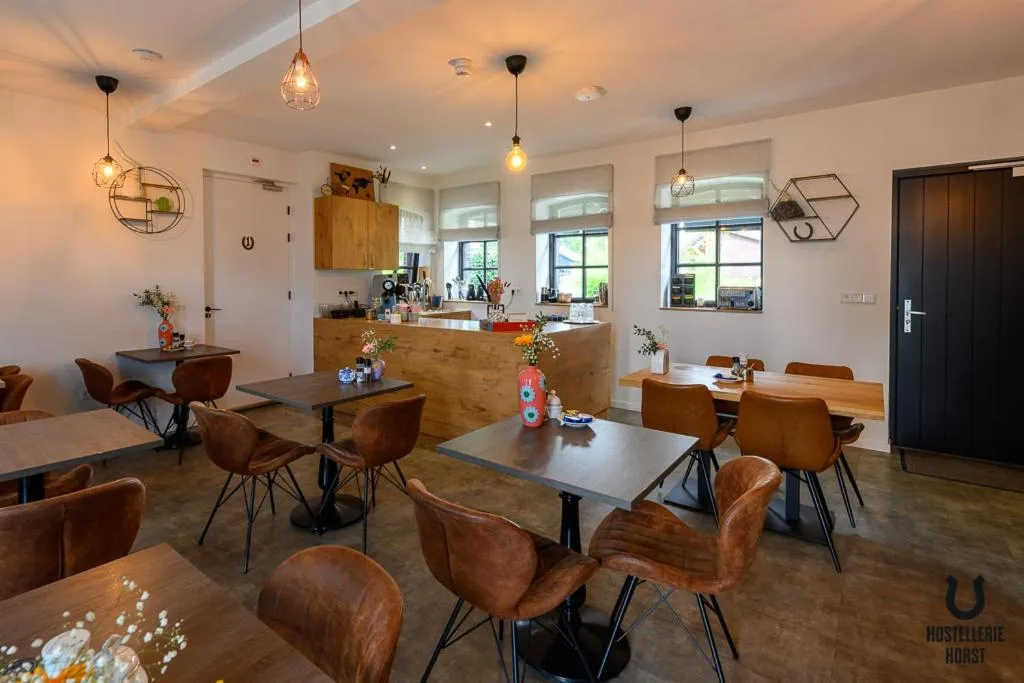 Kitchen or kitchenette in Hostellerie Horst