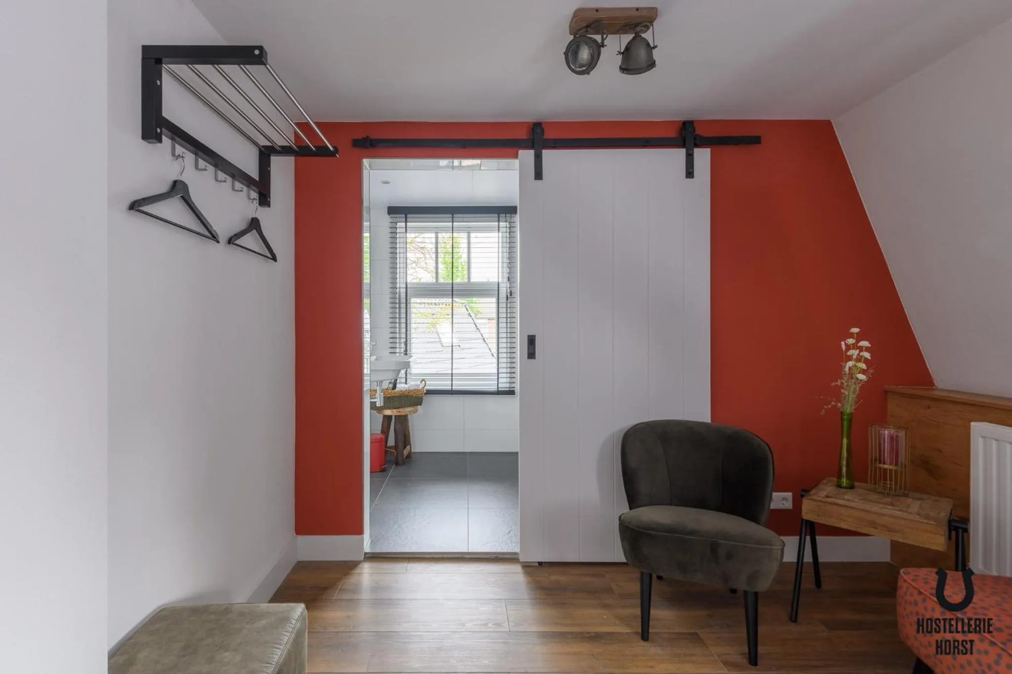 Seating area in Hostellerie Horst