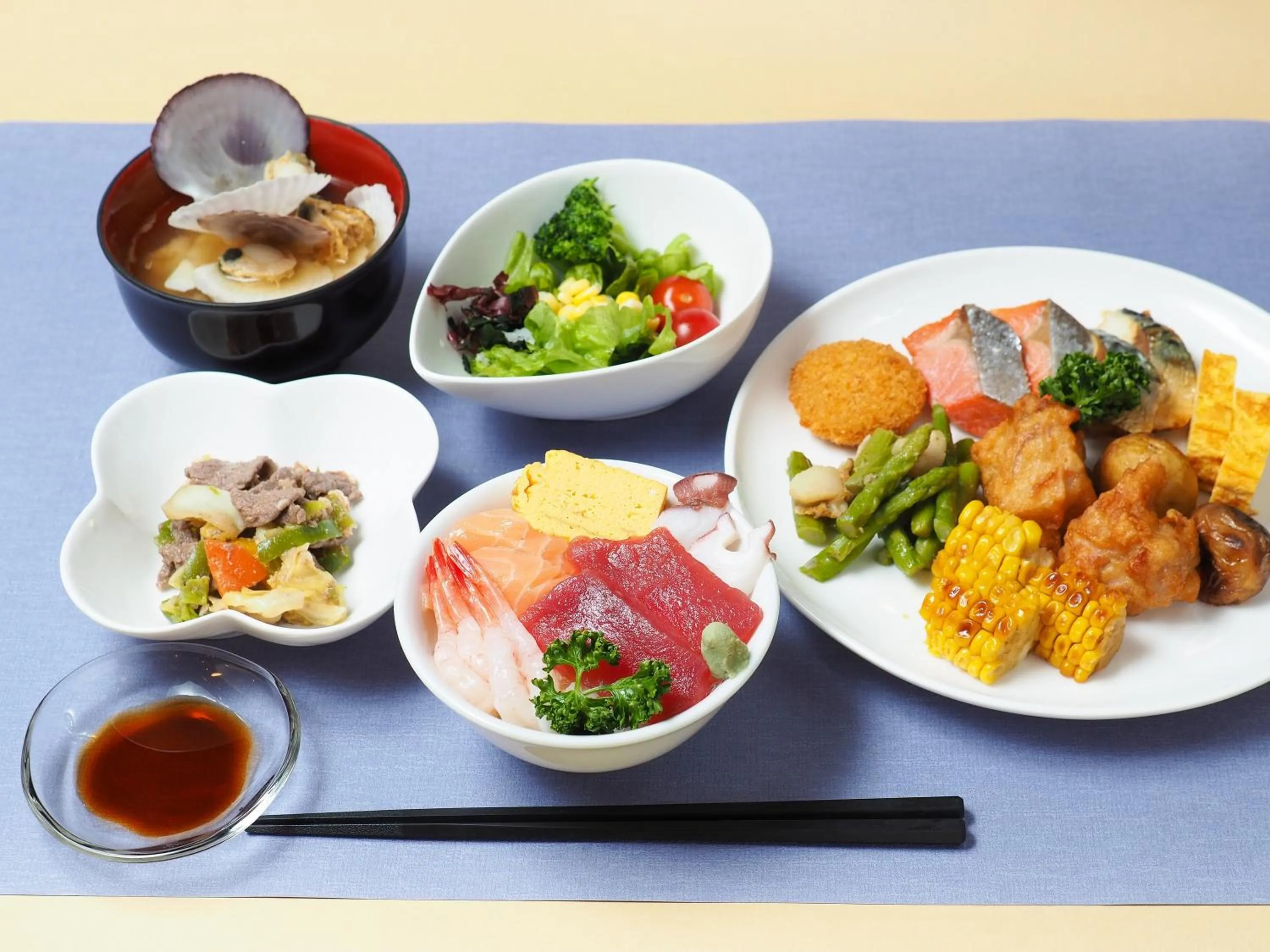 Breakfast in APA Hotel Sapporo Susukino Ekimae